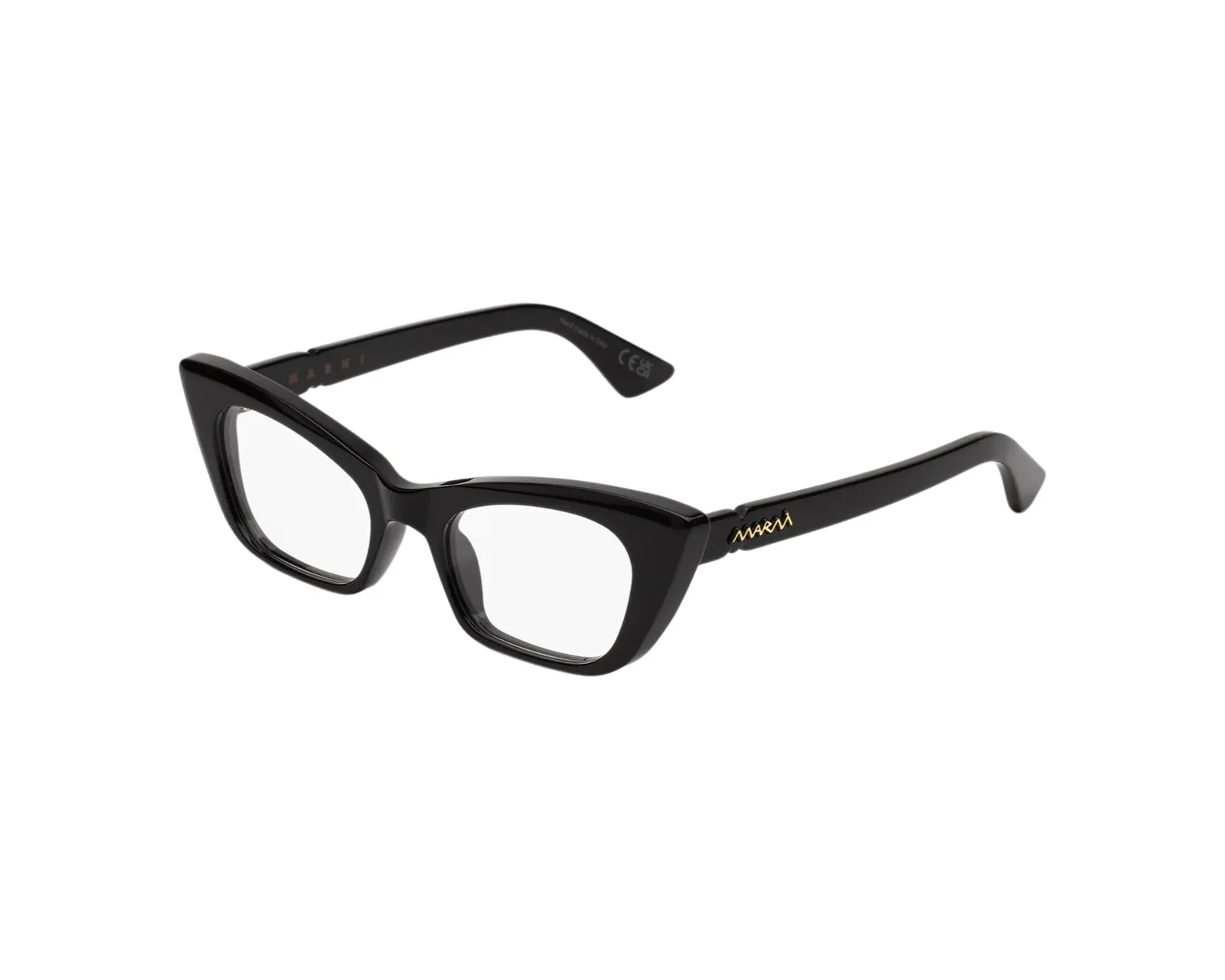 Marni 6NC Nezia Black Montature da vista Acetato Nero Cat Eye - immagine 1