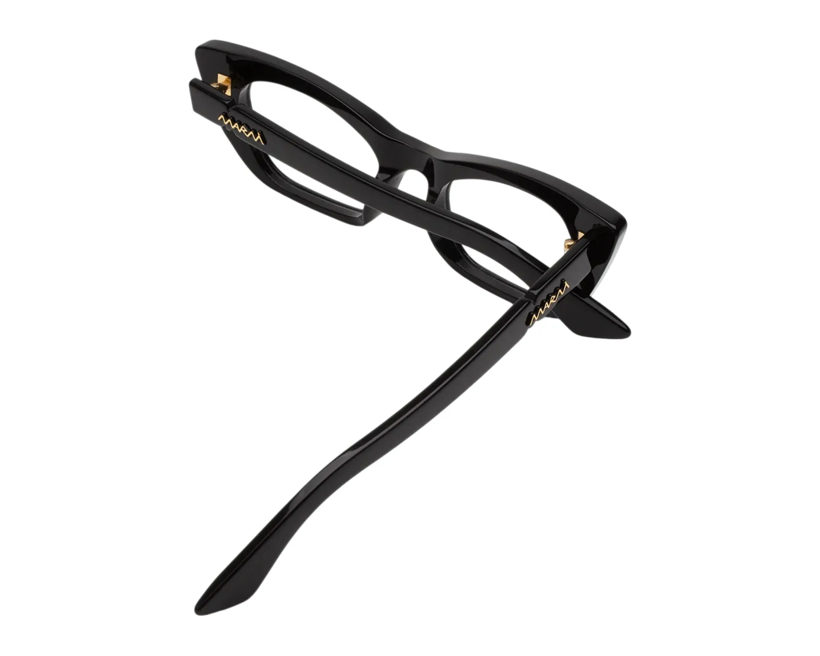 Marni 6NC Nezia Black Montature da vista Acetato Nero Cat Eye - immagine 3