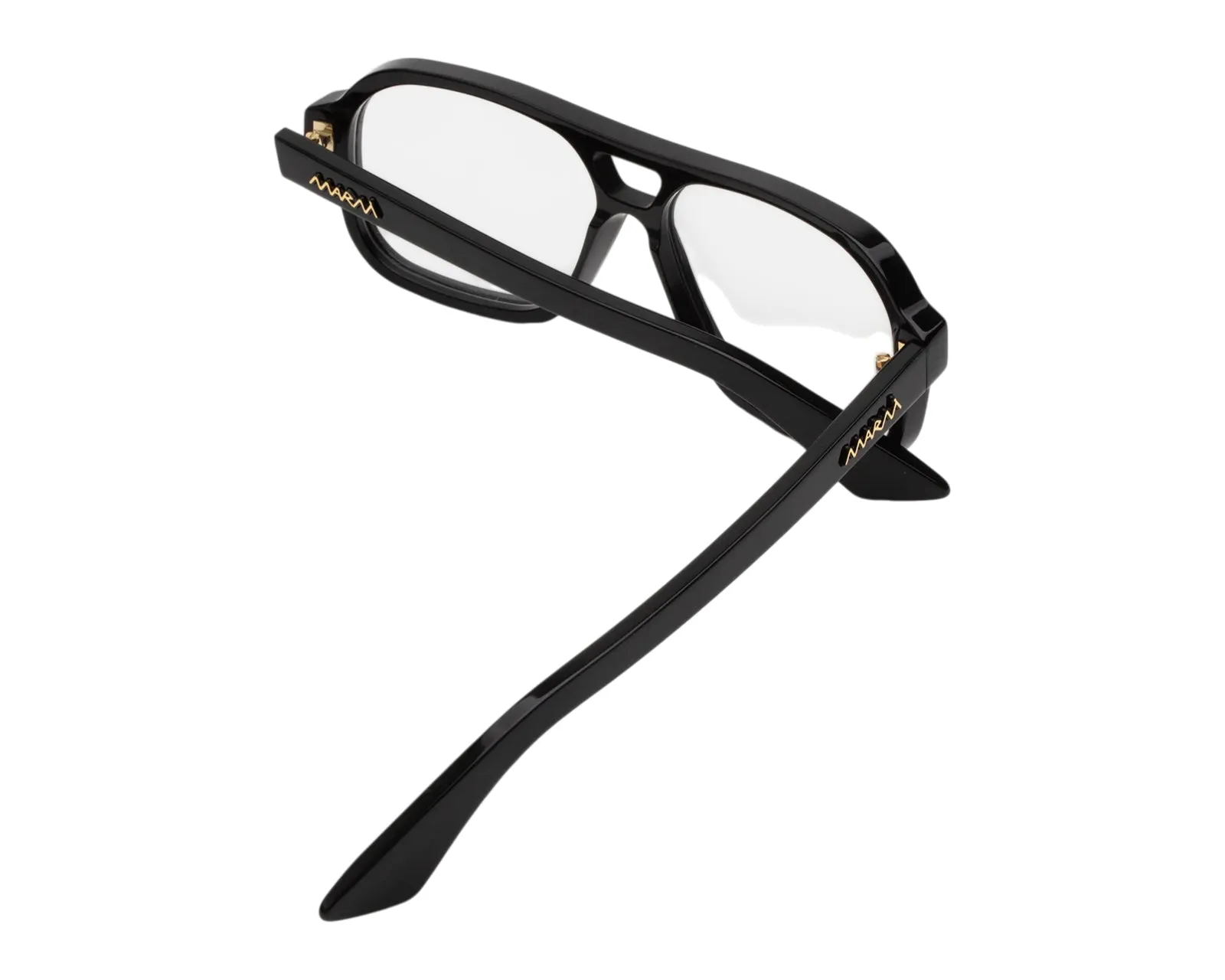 Marni VS5 Moziqui Black Montature da vista Acetato Nero Squadrata - immagine 3