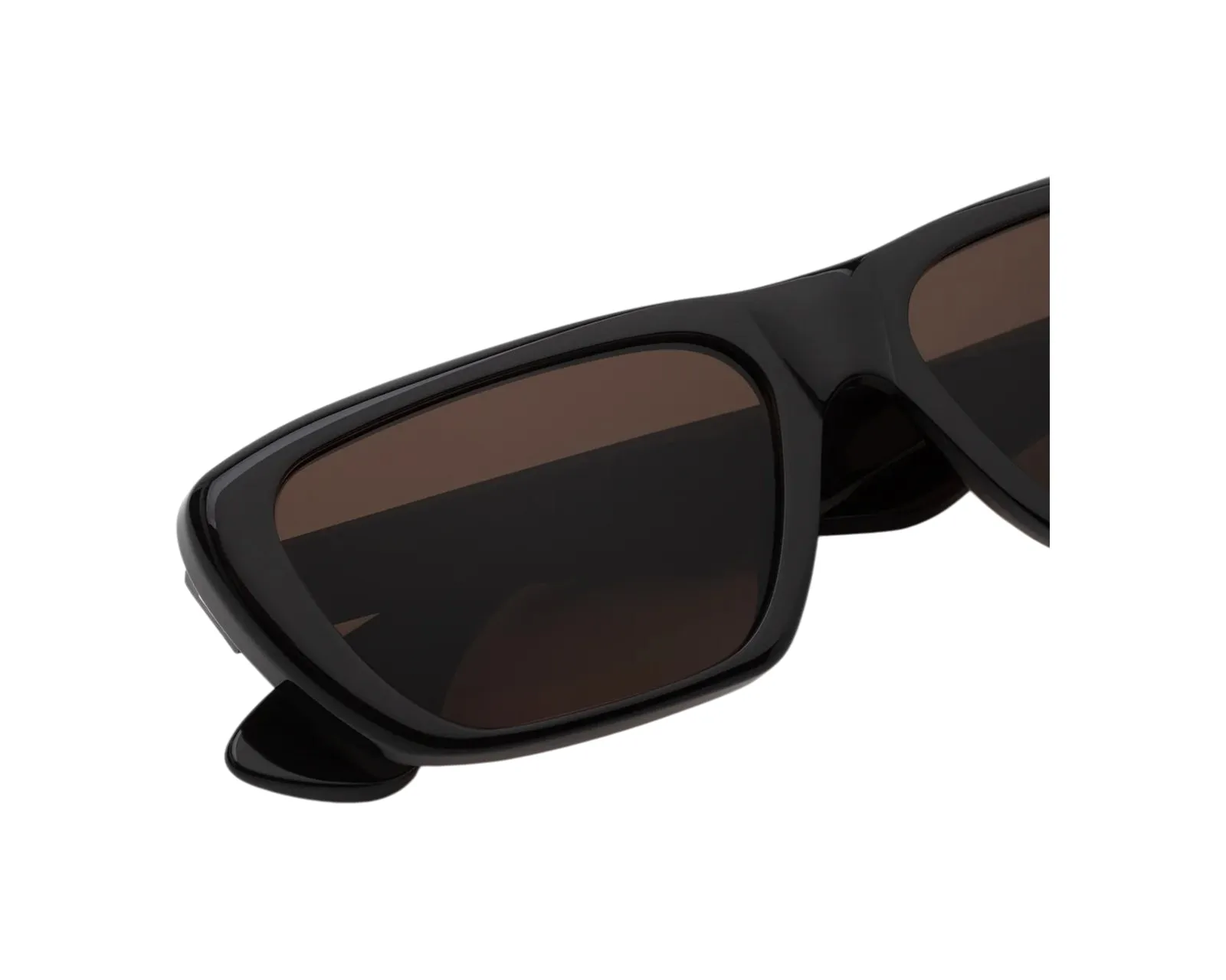 Marni 34S Jimura Dark Occhiali da sole Acetato Nero Marrone Squadrata Normale - immagine 3