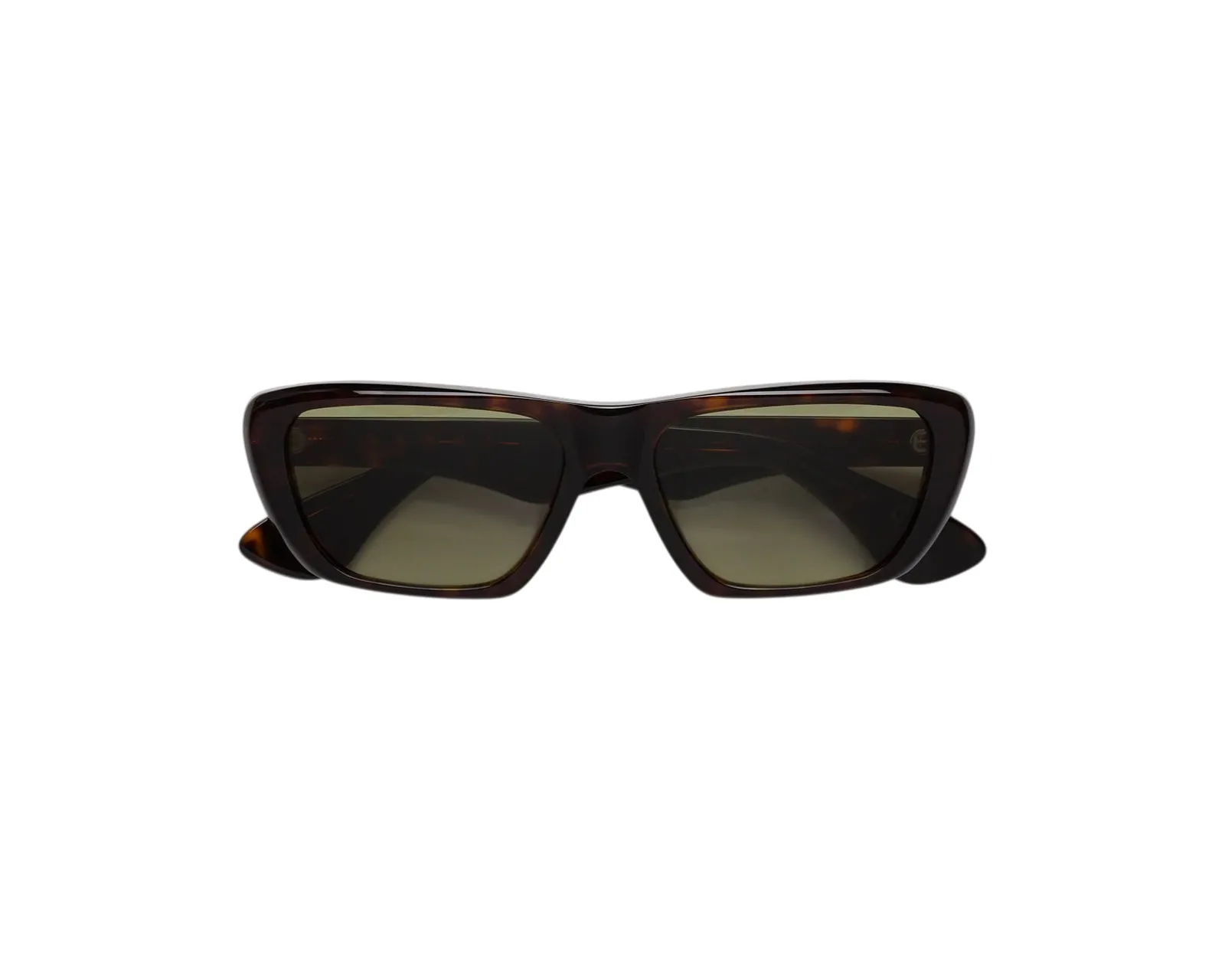 Marni J2Z Jimura Dark Havana Occhiali da sole Acetato Havana Verde Squadrata Normale - immagine 2