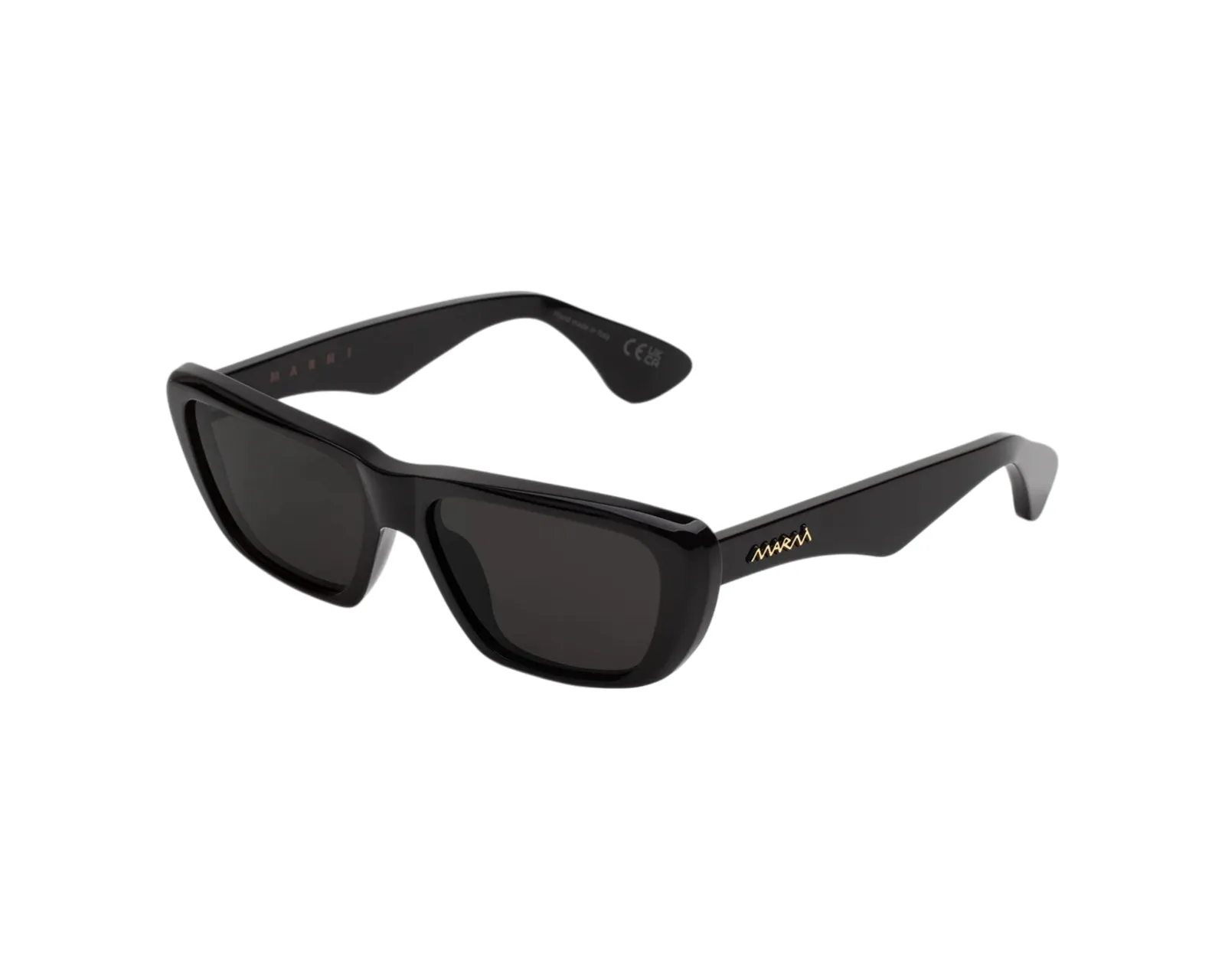 Marni OAN Jimura Black Occhiali da sole Acetato Nero Nero Squadrata Normale - immagine 1