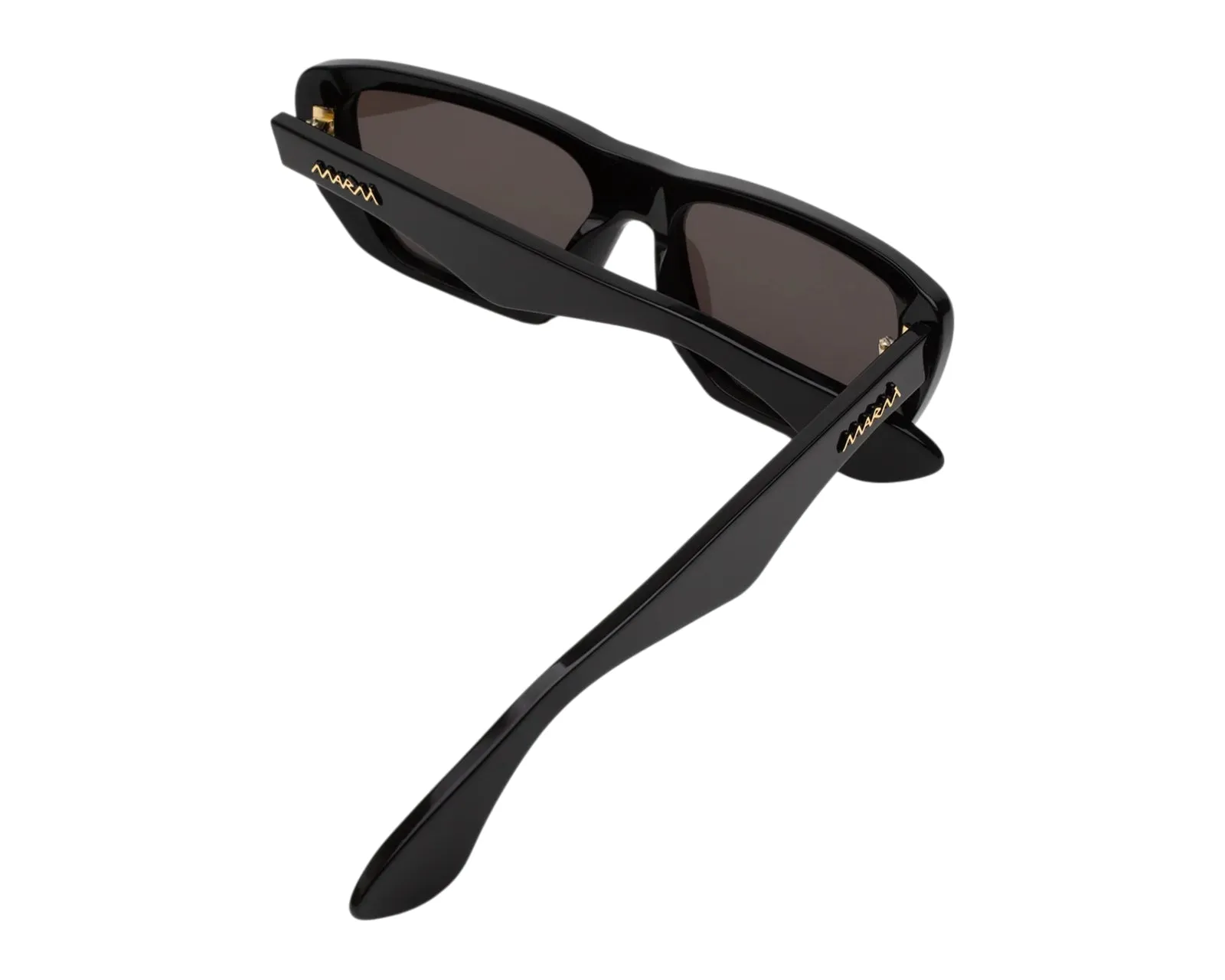 Marni OAN Jimura Black Occhiali da sole Acetato Nero Nero Squadrata Normale - immagine 3