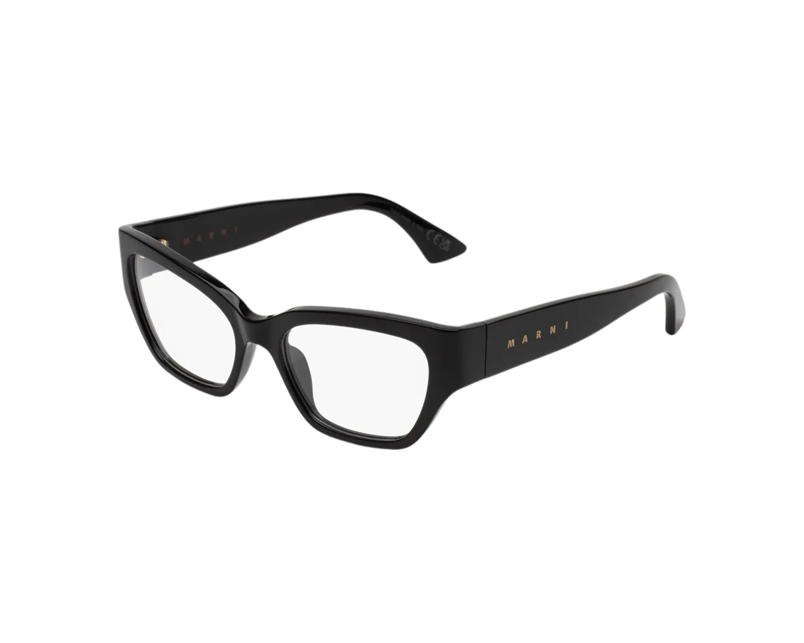 Marni EJM Iyora Black Montature da vista Acetato Nero Squadrata - immagine 1