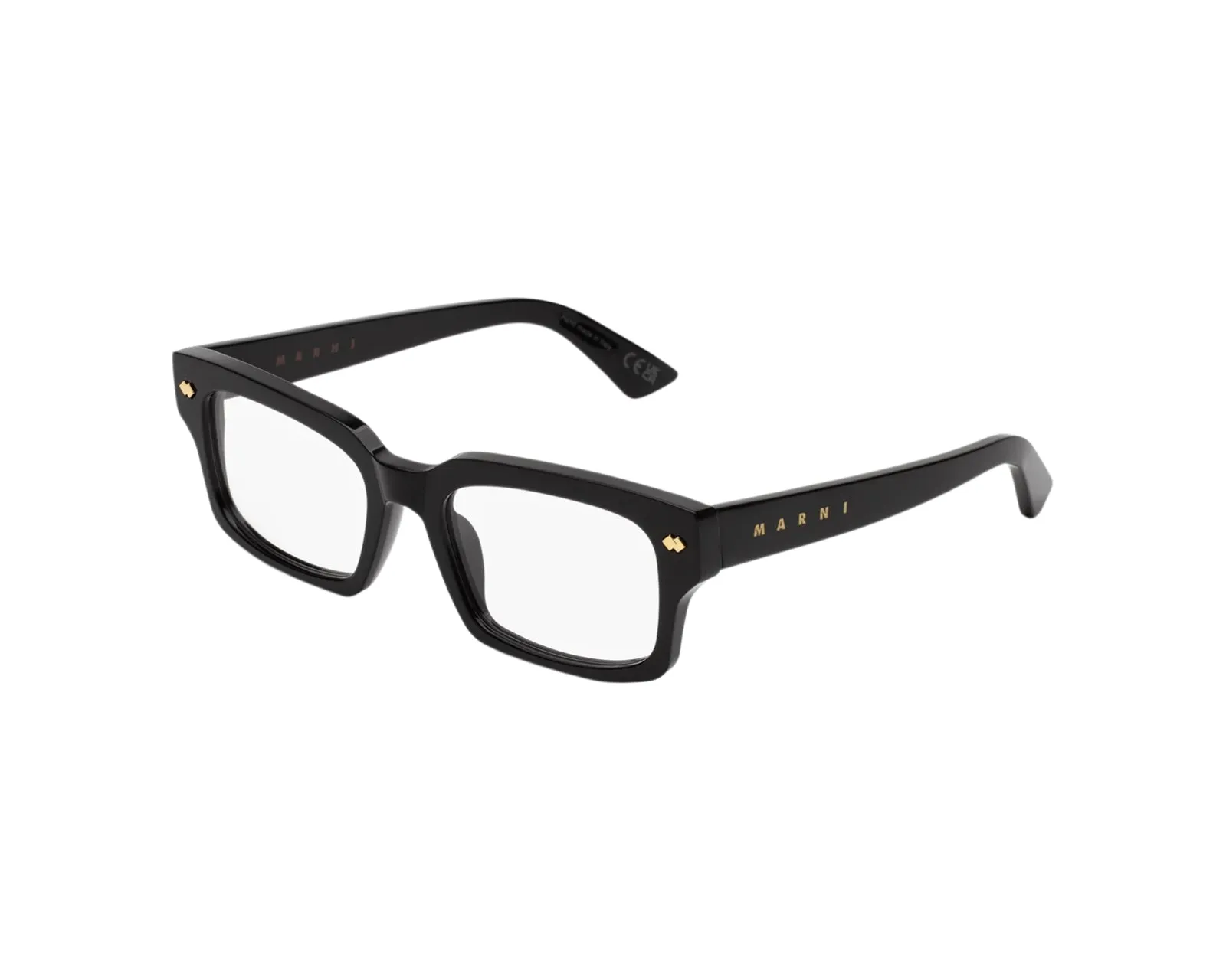 Marni 4MX Eshami Black Montature da vista Acetato Nero Squadrata - immagine 1