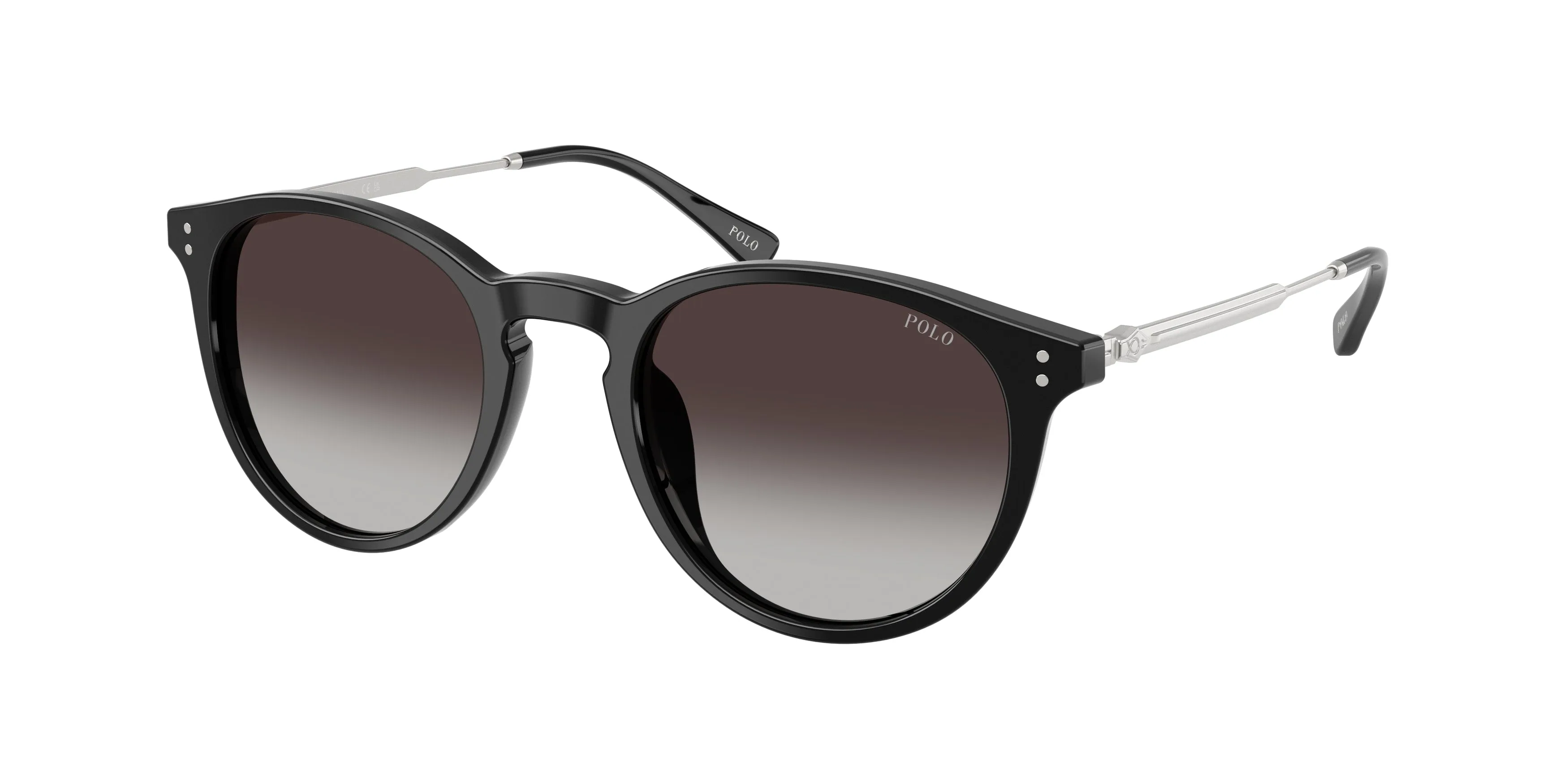 Polo Ralph Lauren PH4239U 50018G Occhiali da sole Acetato Nero Nero Pantos Normale Sfumato - immagine 1