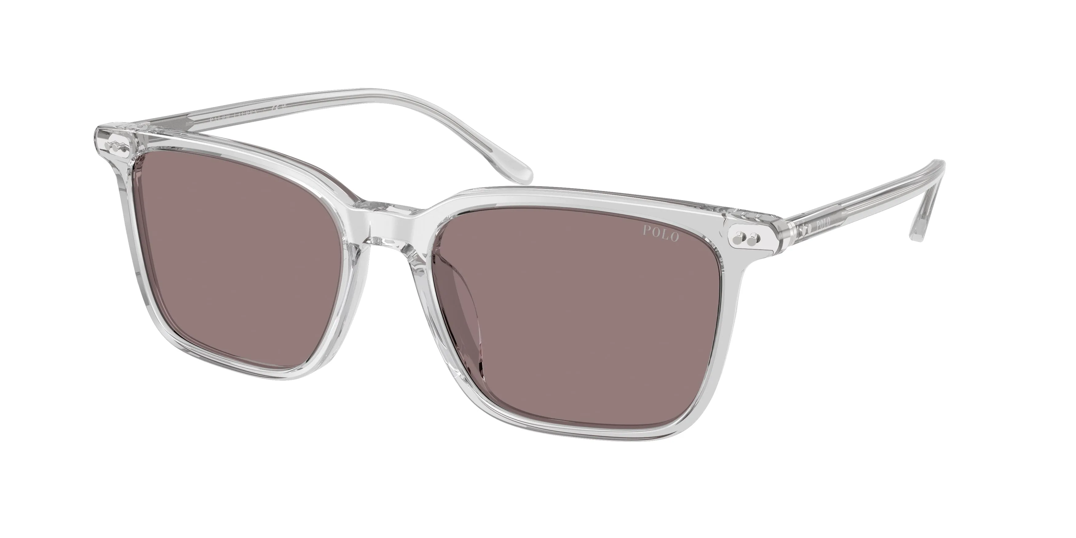 Polo Ralph Lauren PH4194U 59587N Occhiali da sole Acetato Grigio Viola Squadrata Normale - immagine 1