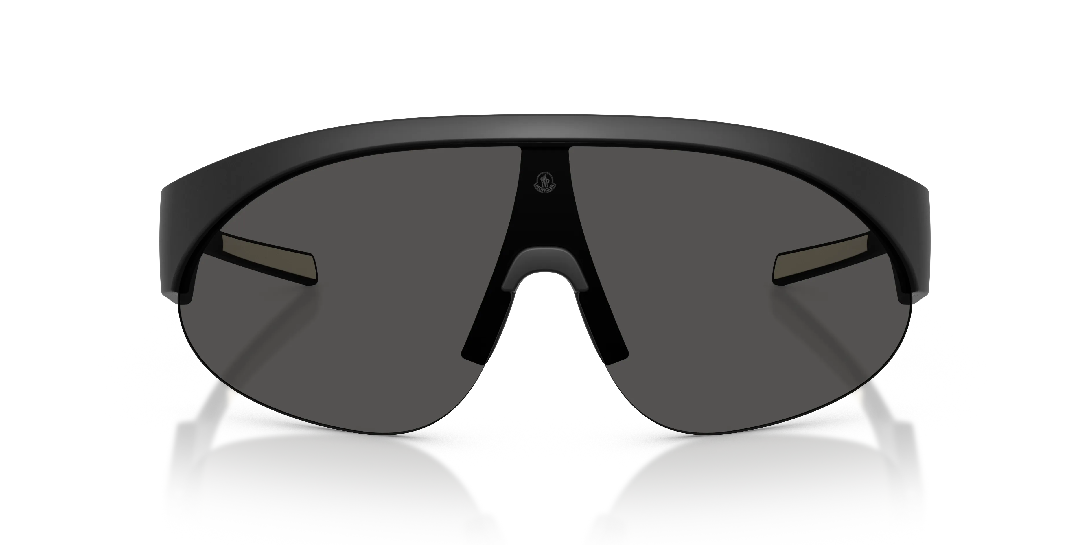 Moncler ME8019U MYRR 500687 Occhiali da sole Iniettato Nero Grigio Rotonda Normale - immagine 3