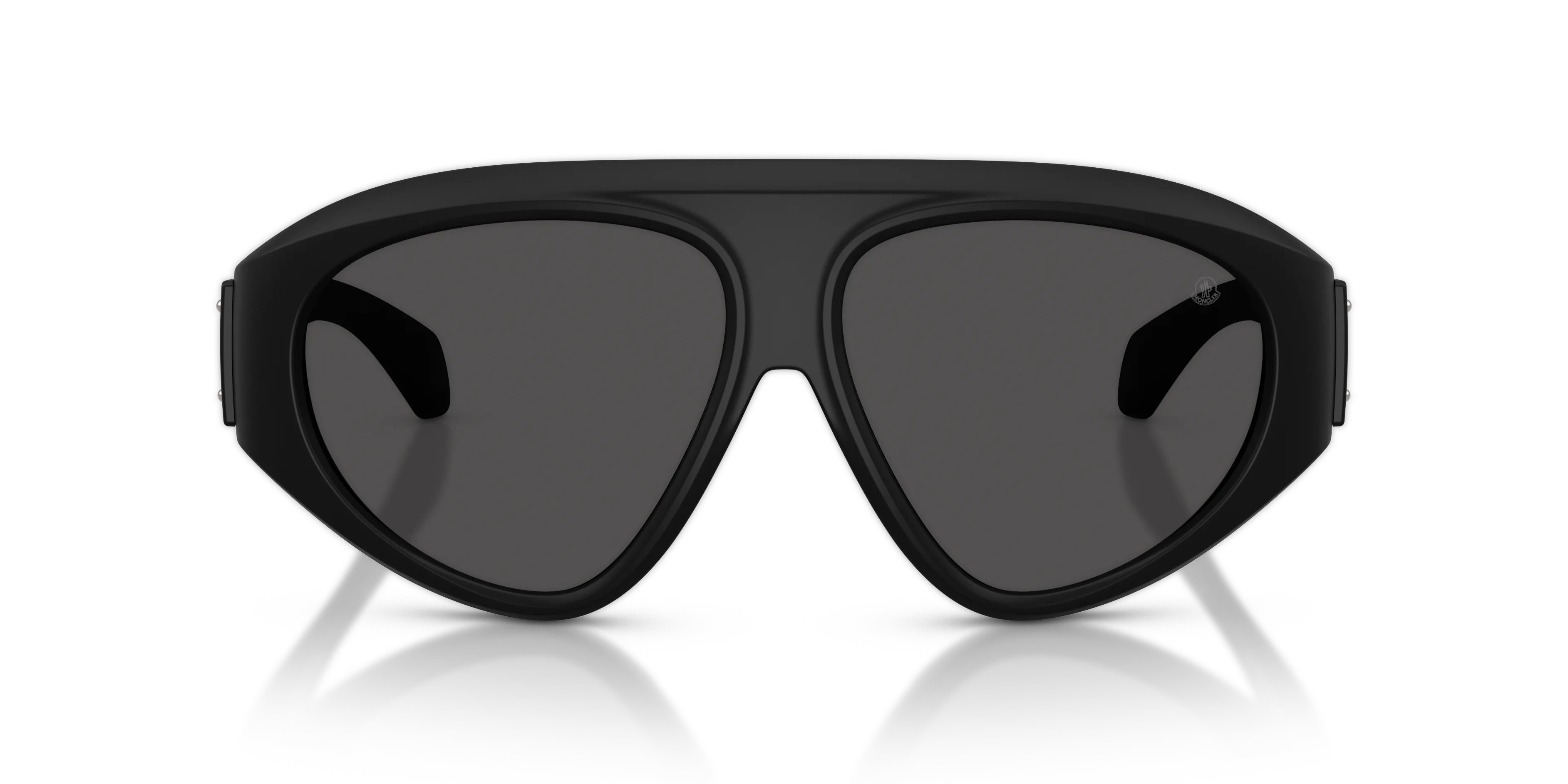 Moncler ME8014U ZYRA 500687 Occhiali da sole Iniettato Nero Grigio Pilot Normale - immagine 3