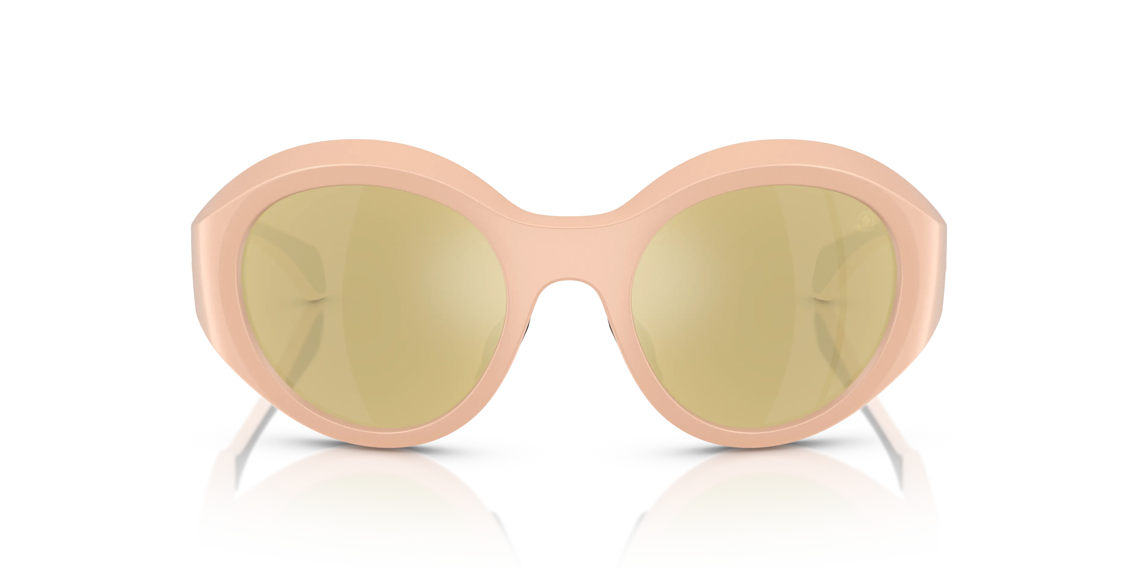 Moncler ME8005 FUTURO 50195A Occhiali da sole Iniettato Rosa Marrone Rotonda Specchiate - immagine 3