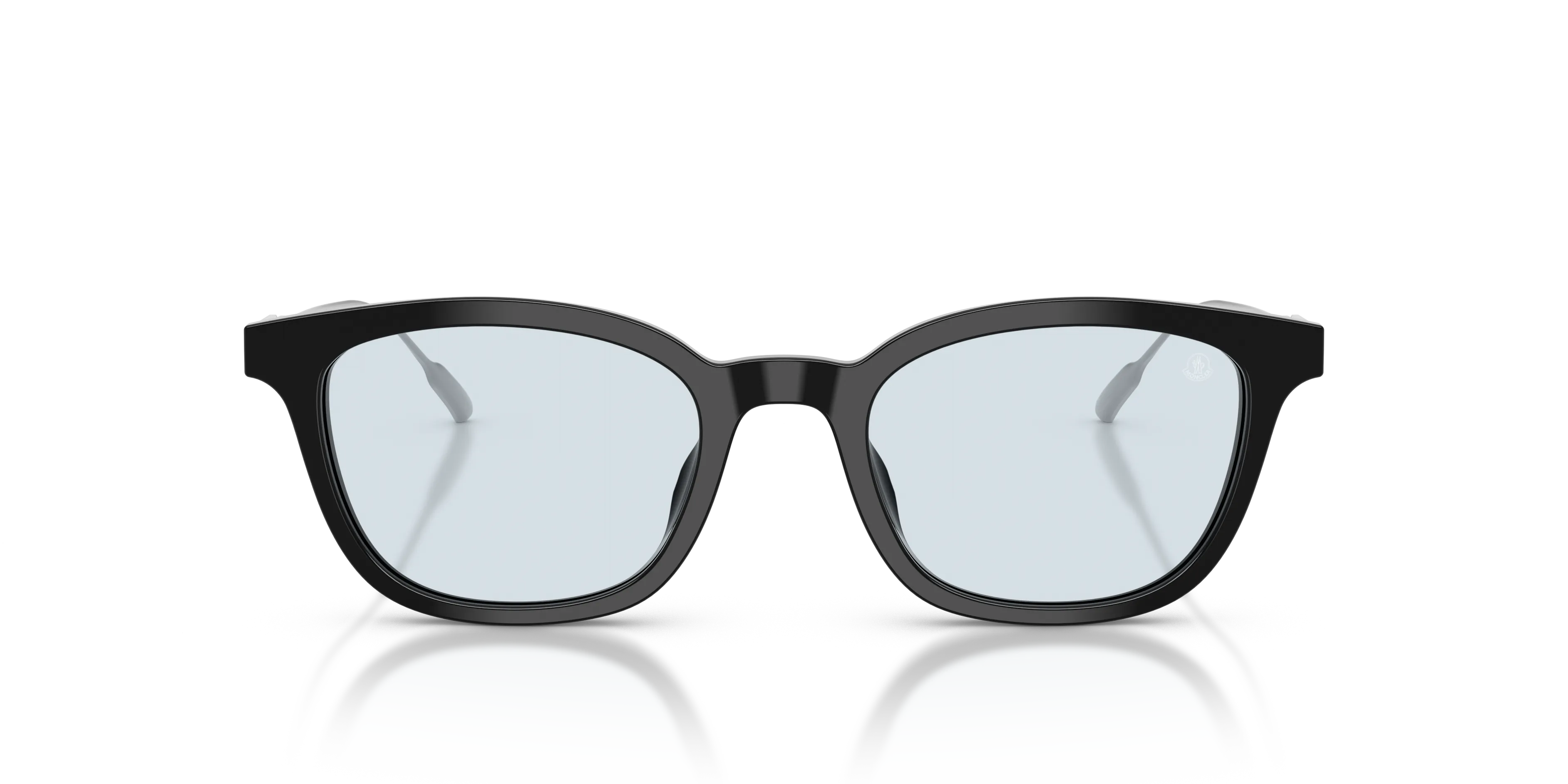 Moncler ME6027D LENTIS 3001EL Occhiali da sole Acetato Nero Azzurro Pantos Normale - immagine 3