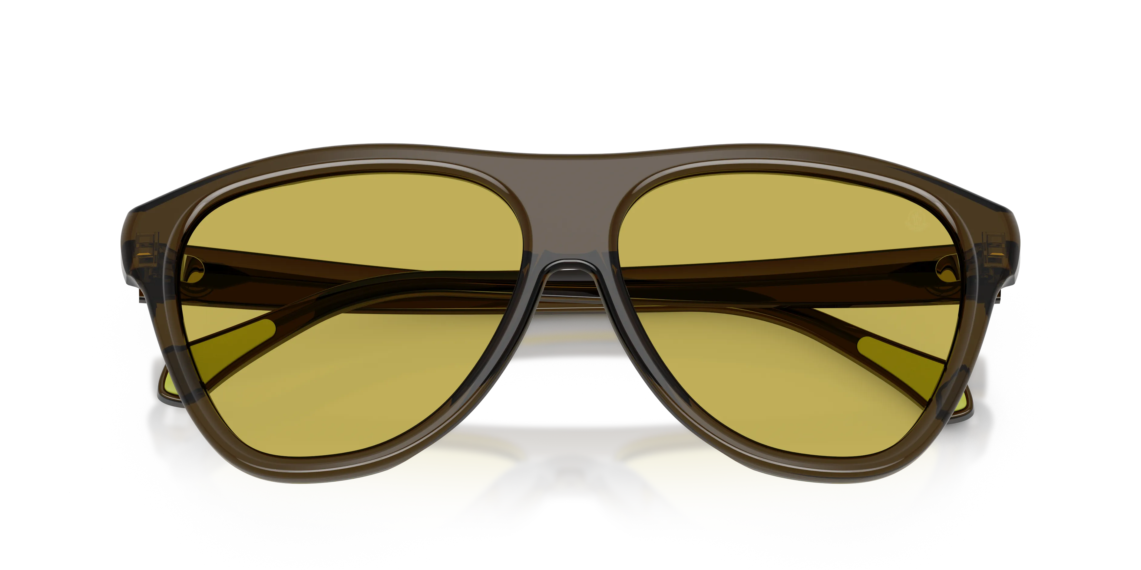 Moncler ME6025U INCLINE 304382 Occhiali da sole Acetato Verde Verde Pilot Normale - immagine 2