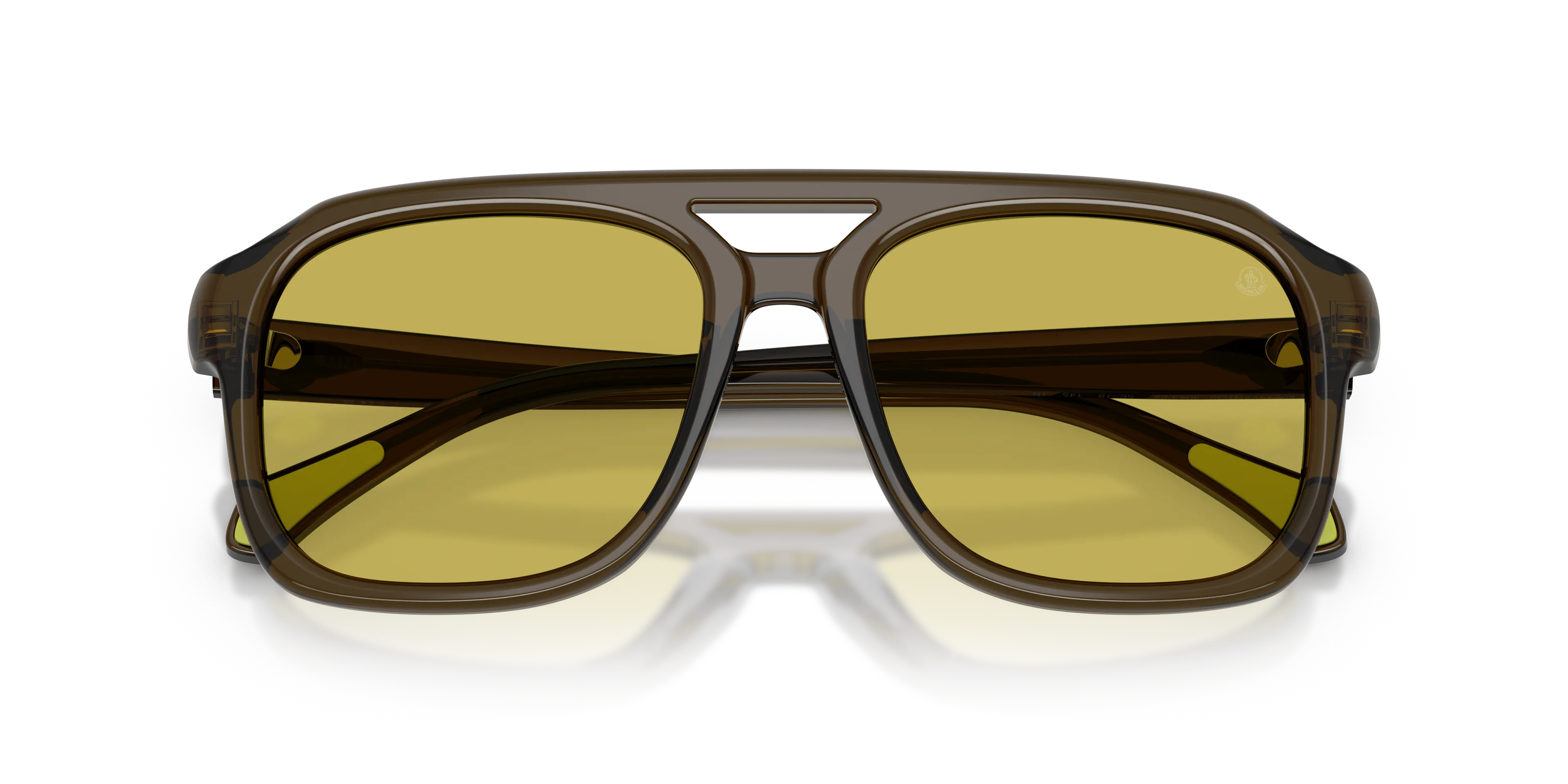 Moncler ME6024 VANTOS 304382 Occhiali da sole Acetato Verde Verde Pillow Normale - immagine 2