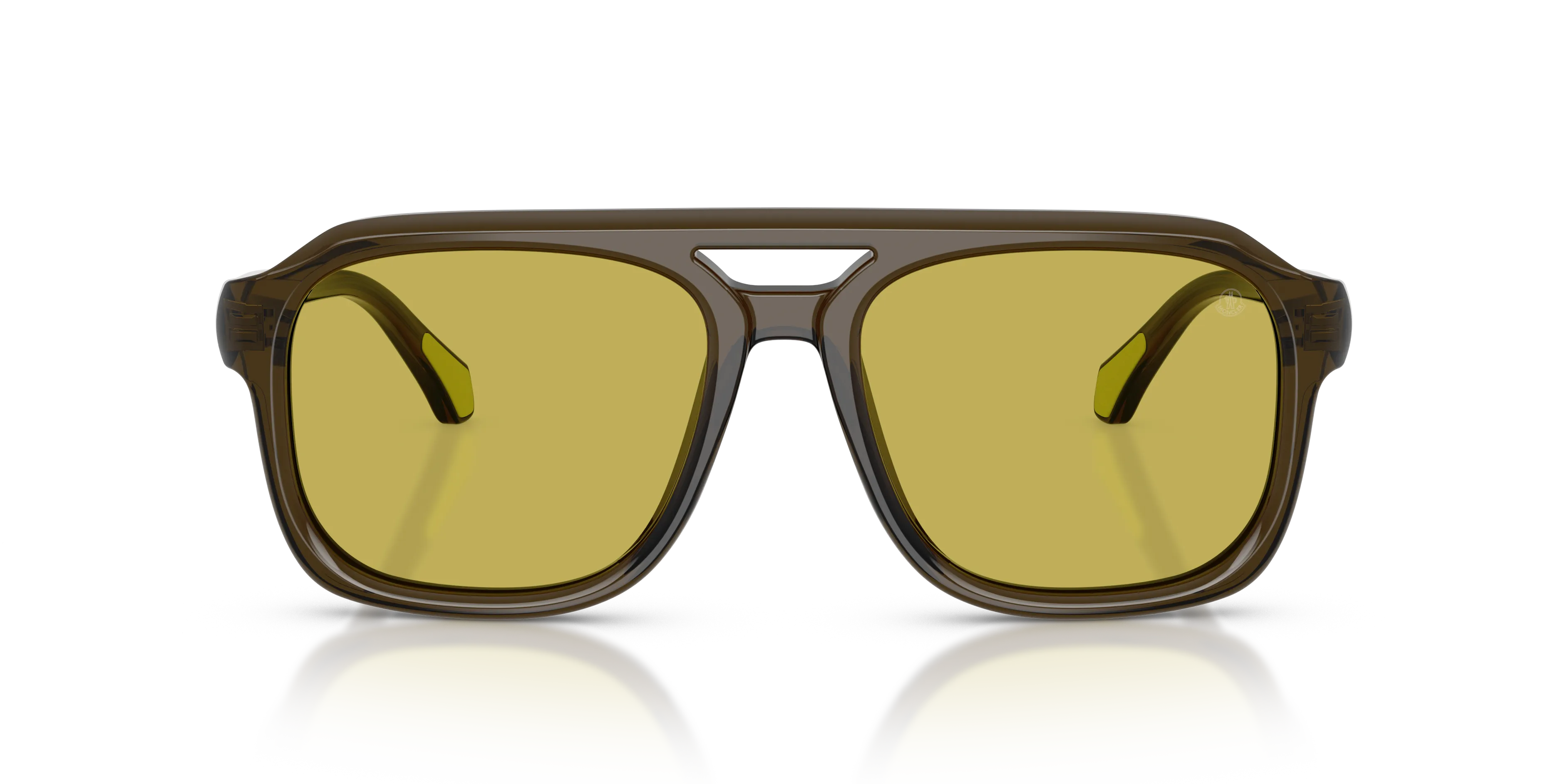 Moncler ME6024 VANTOS 304382 Occhiali da sole Acetato Verde Verde Pillow Normale - immagine 3