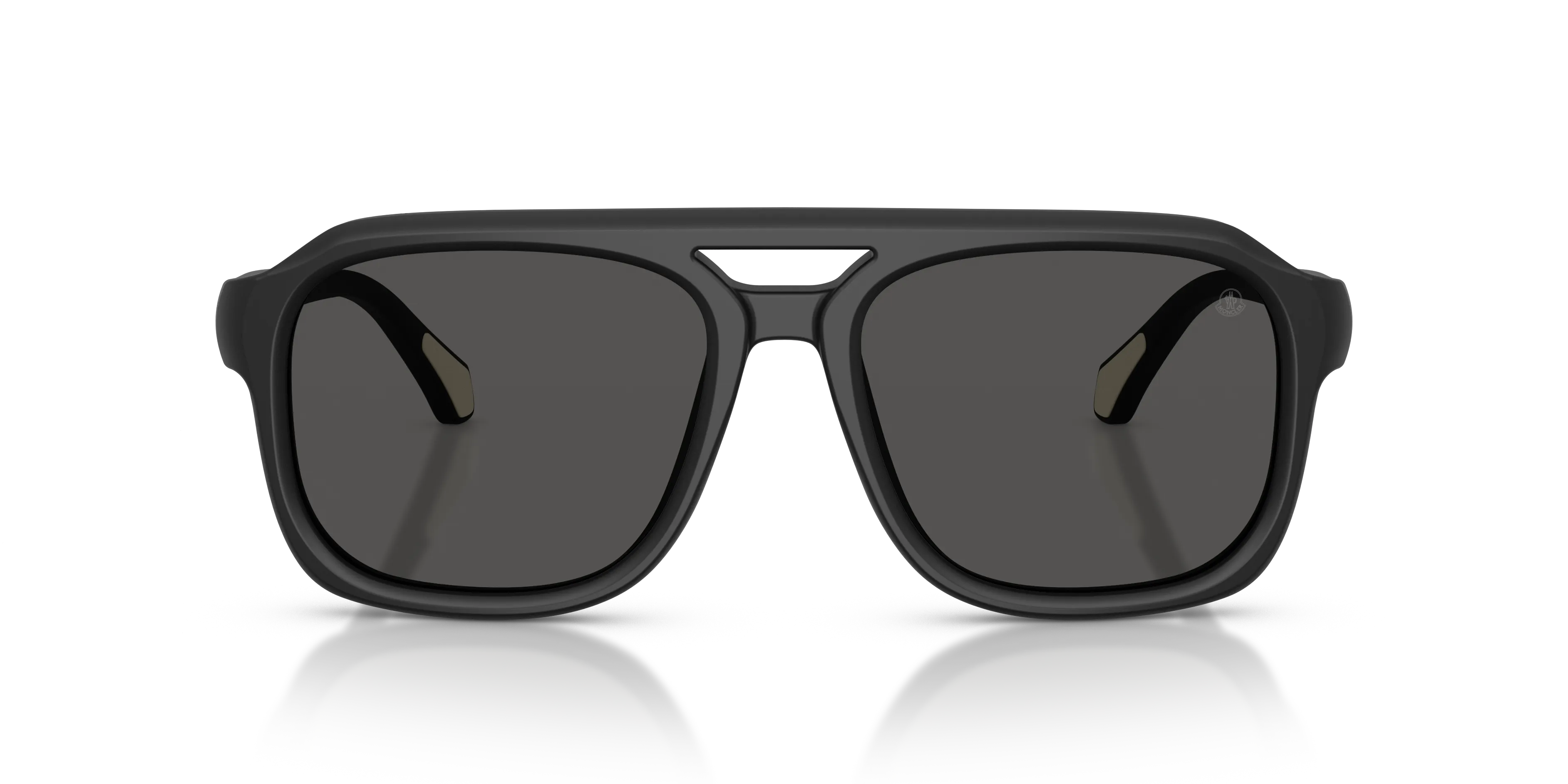 Moncler ME6024 VANTOS 300187 Occhiali da sole Acetato Nero Grigio Pillow Normale - immagine 3
