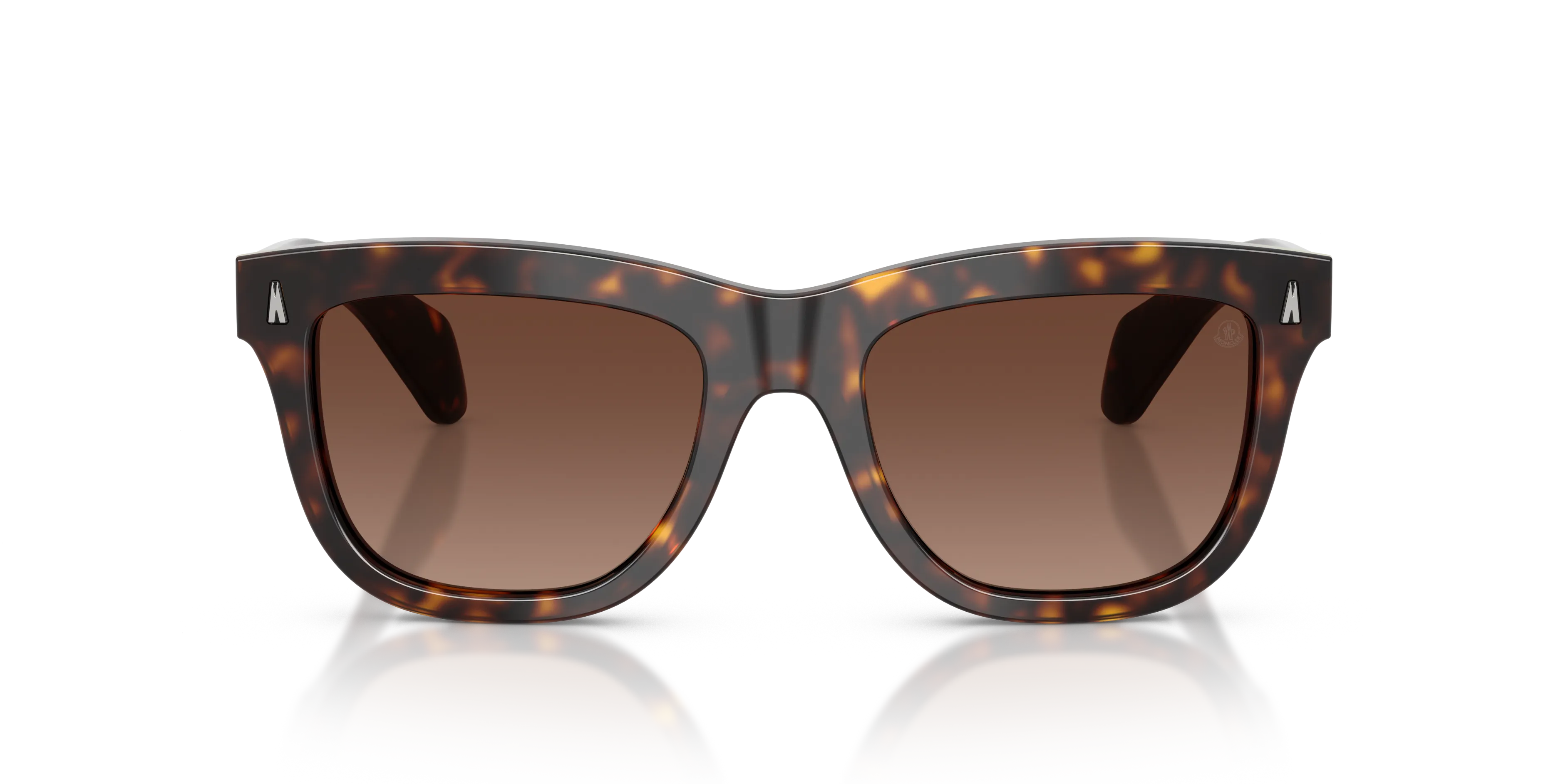 Moncler ME6023 BRONZZ 3002T5 Occhiali da sole Acetato Tartaruga Marrone Pillow Polarizzata - immagine 3
