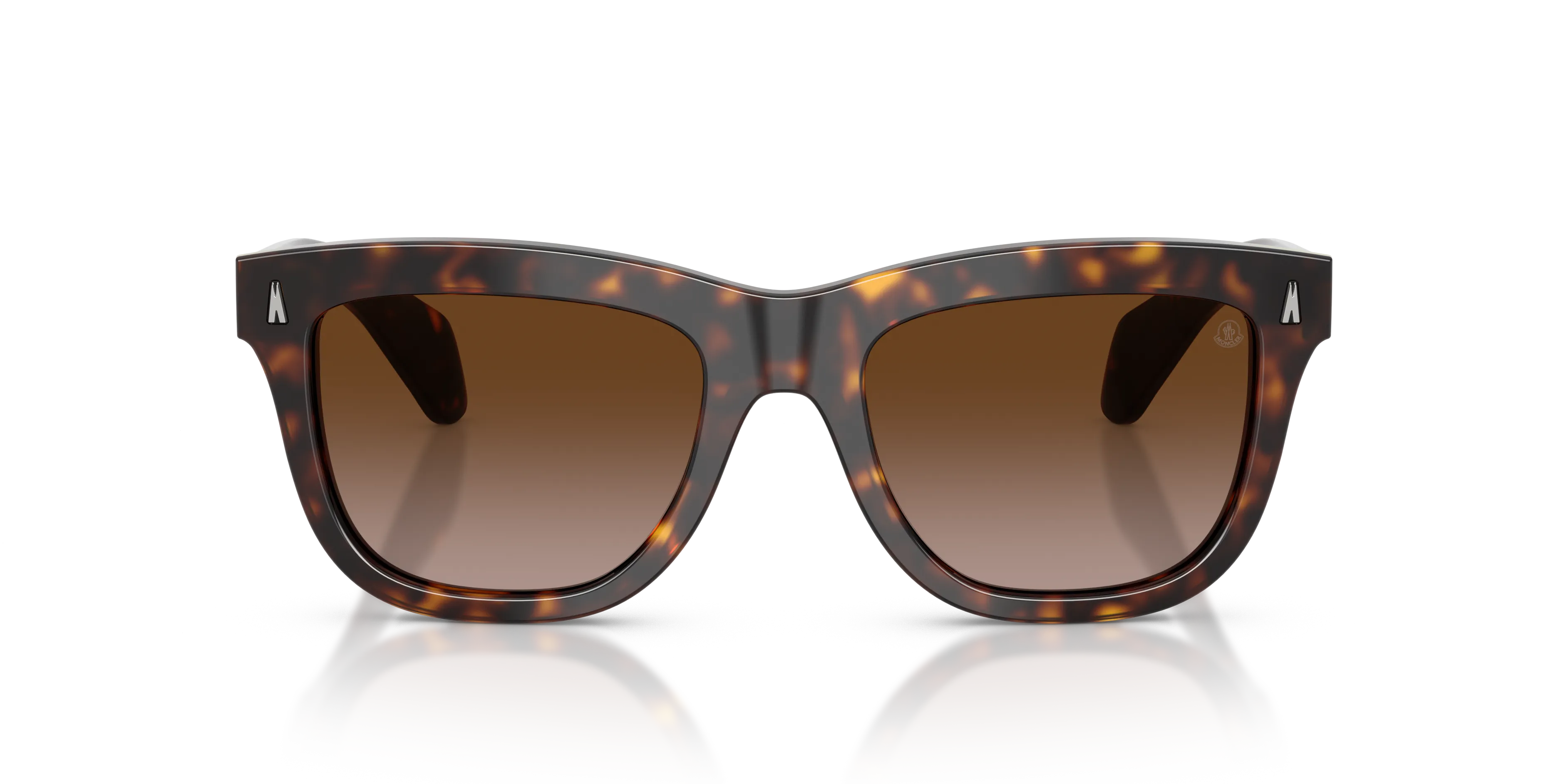 Moncler ME6023 BRONZZ 300213 Occhiali da sole Acetato Tartaruga Marrone Pillow Normale Sfumato - immagine 3