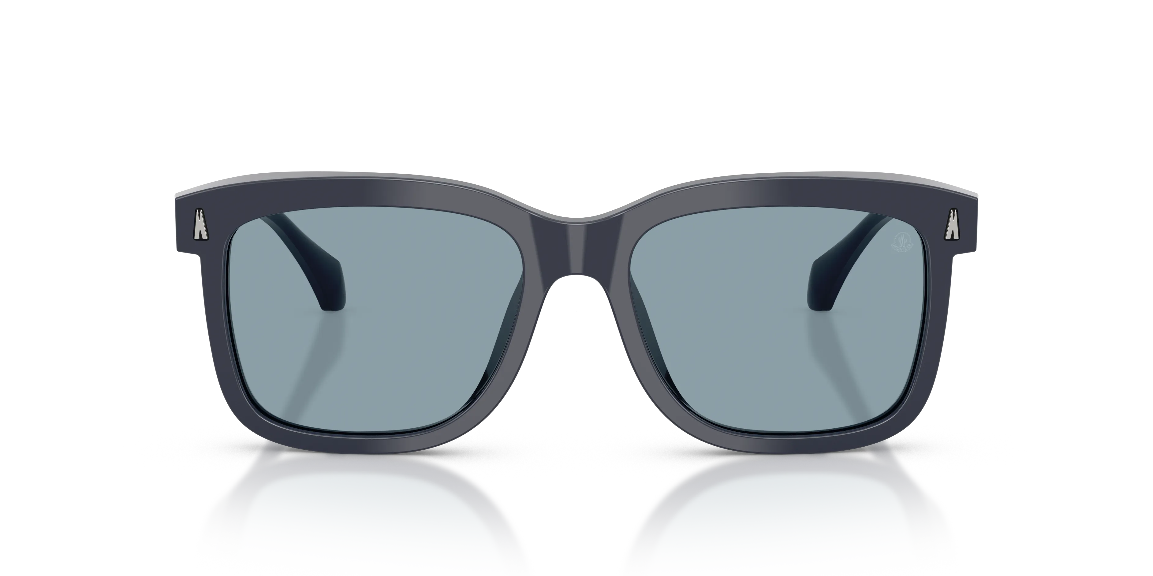 Moncler ME6018 VALAIRE 302072 Occhiali da sole Acetato Blu Blu Pillow Normale - immagine 3