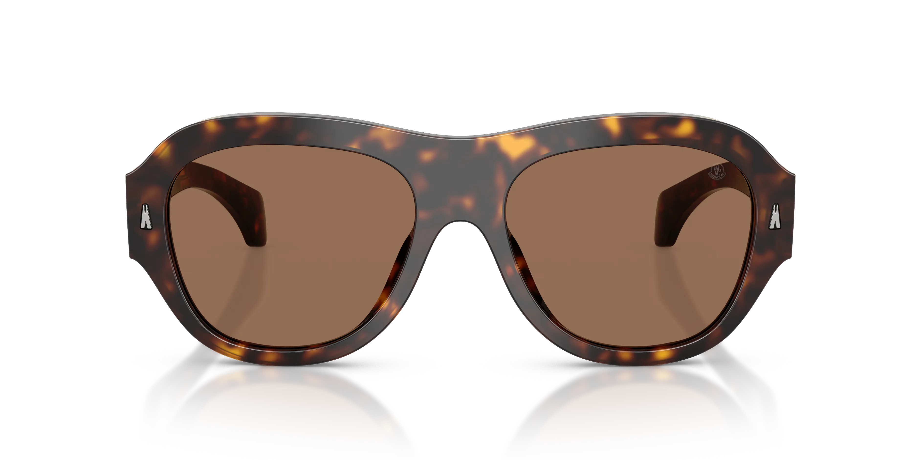 Moncler ME6015U ELEVANE 300273 Occhiali da sole Acetato Tartaruga Marrone Geometrica Normale - immagine 3