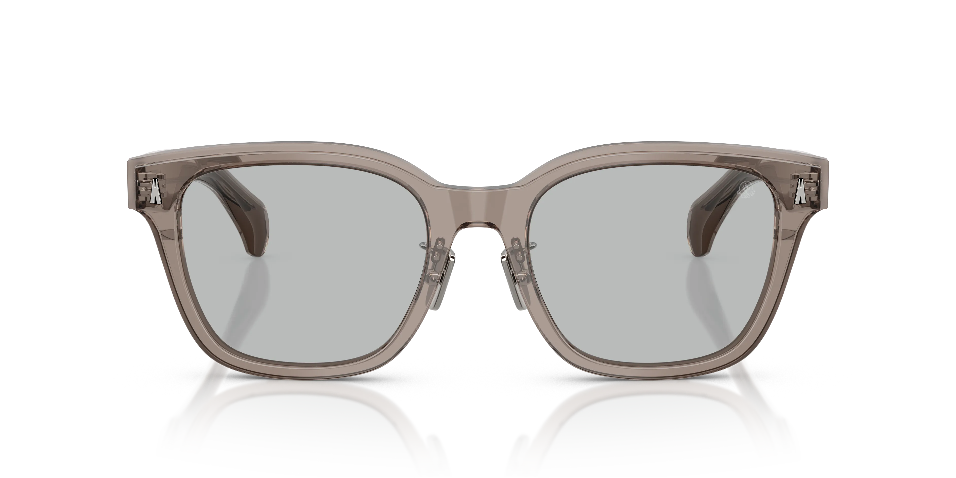 Moncler ME6002D METROPE 300987 Occhiali da sole Acetato Grigio Grigio Squadrata Normale - immagine 3