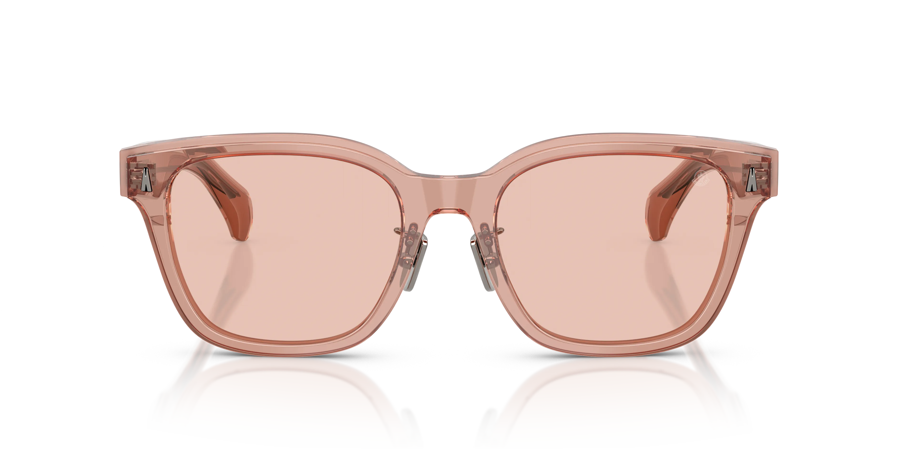 Moncler ME6002D METROPE 300884 Occhiali da sole Acetato Rosa Rosa Squadrata Normale - immagine 3
