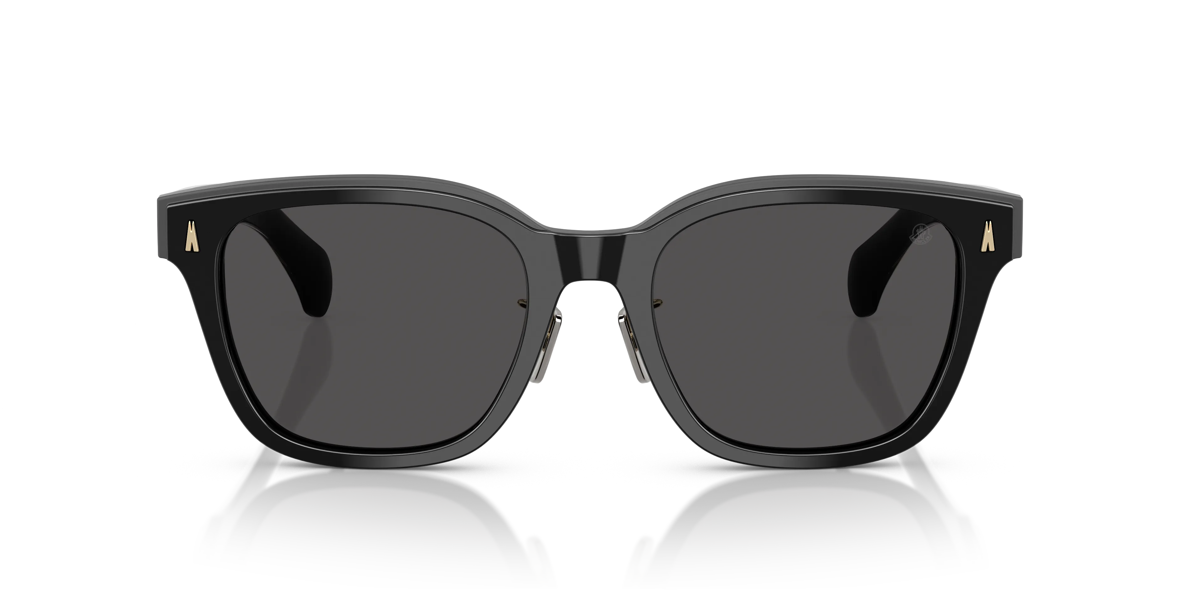 Moncler ME6002D METROPE 300187 Occhiali da sole Acetato Nero Grigio Squadrata Normale - immagine 3