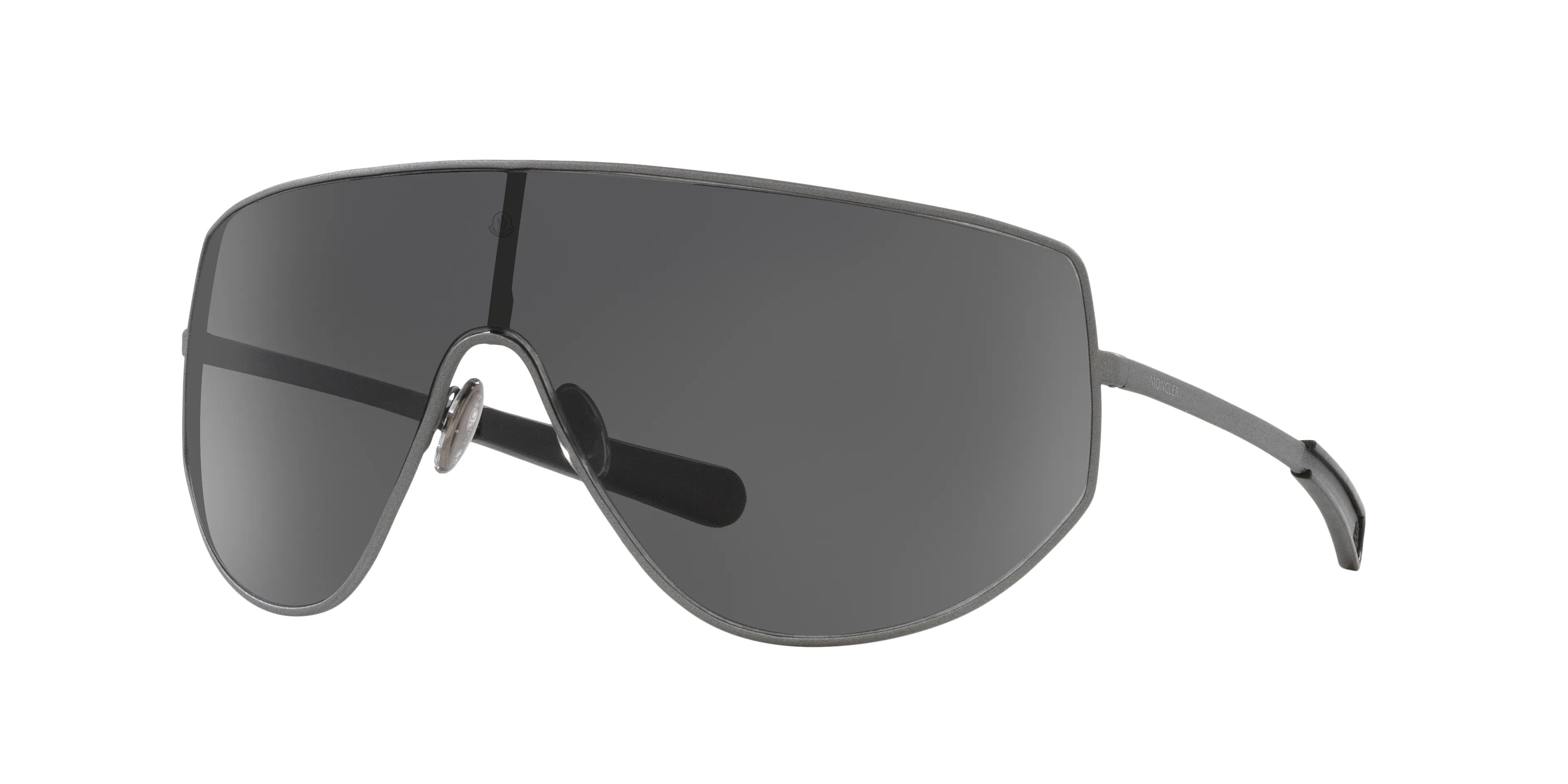 Moncler ME4011T TANIUM 101687 Occhiali da sole Titanio Grigio Grigio Pilot Normale - immagine 1
