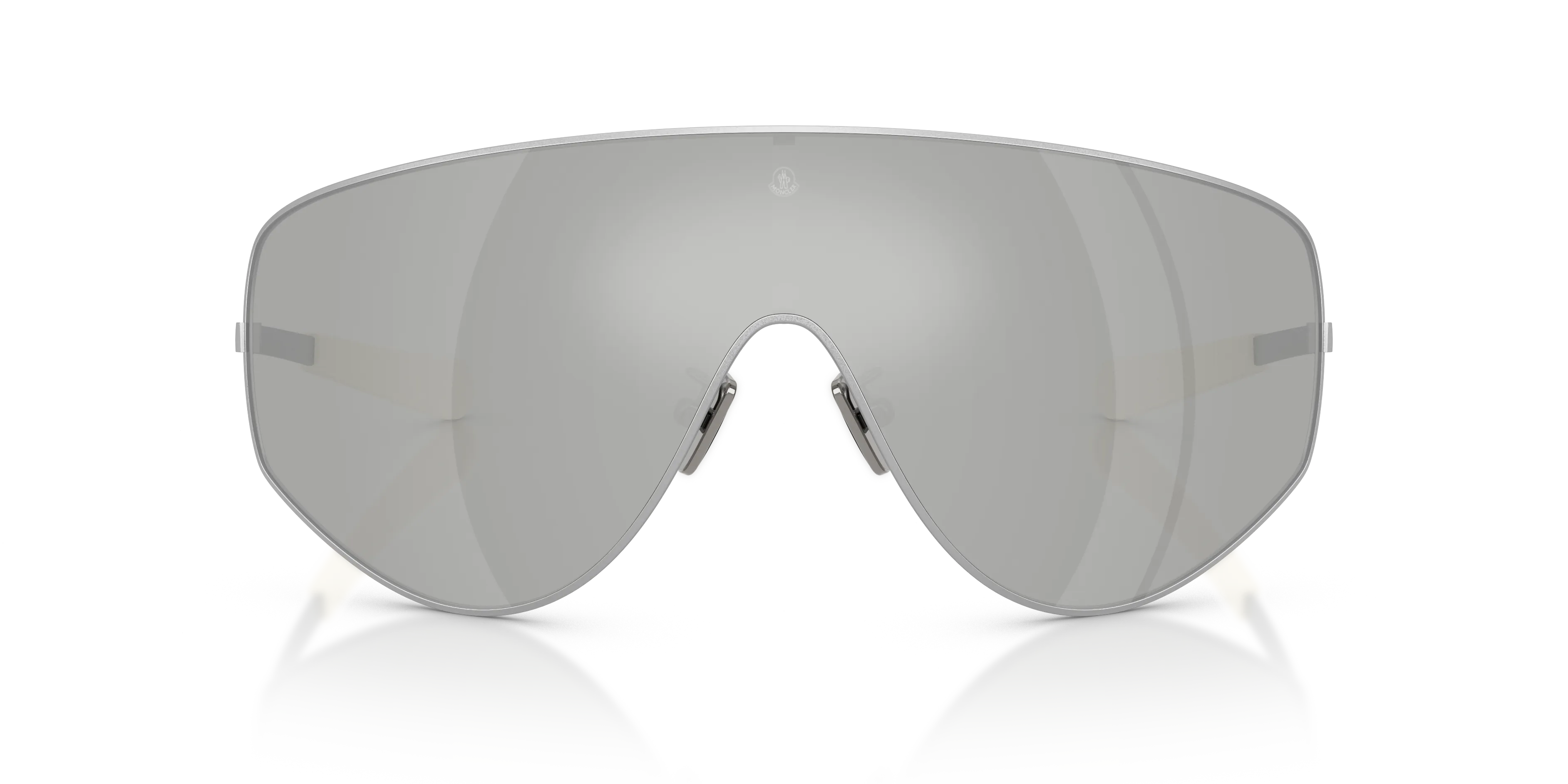 Moncler ME4011T TANIUM 10048V Occhiali da sole Titanio Argento Argento Pilot Normale - immagine 3