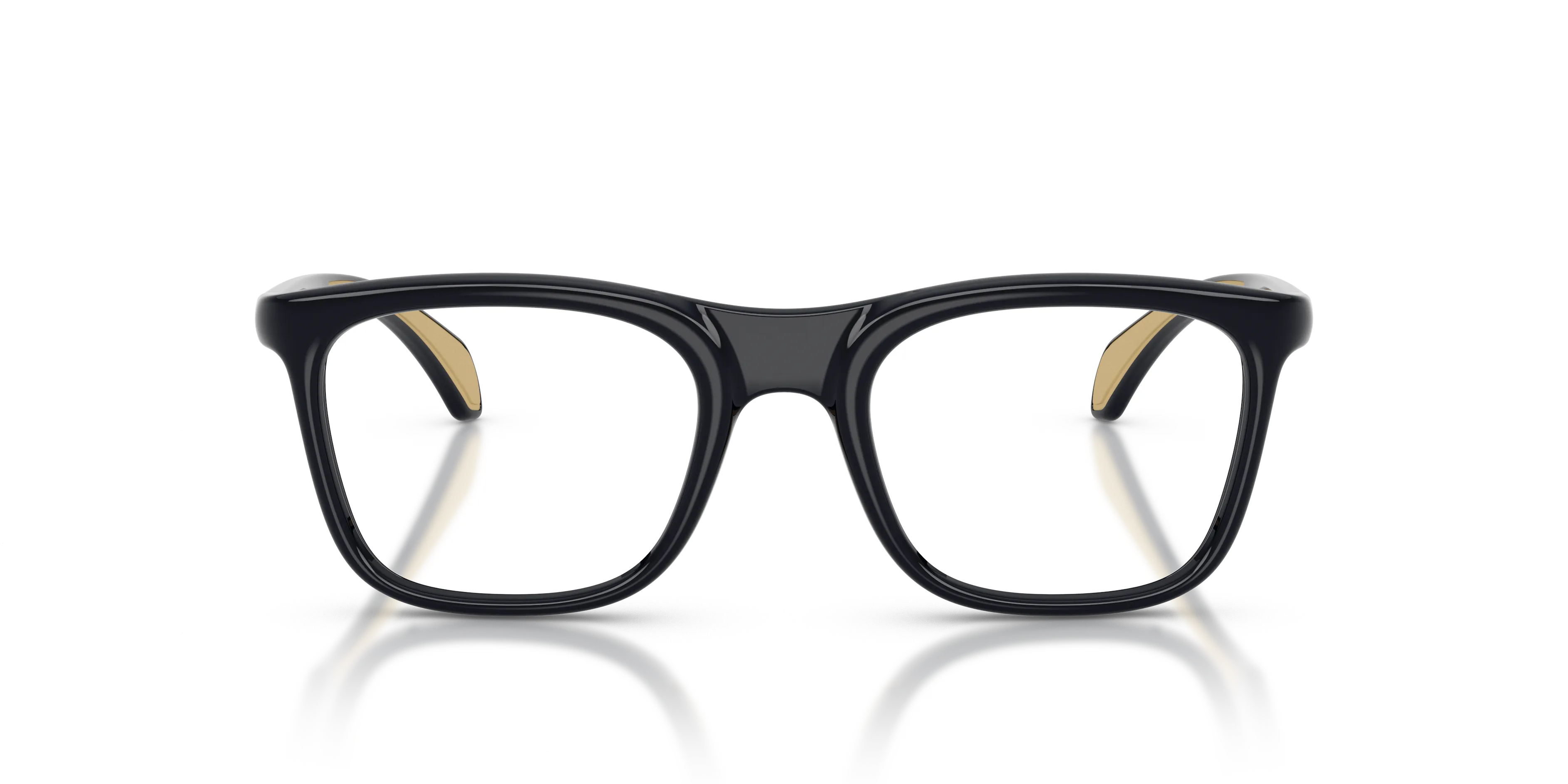 Moncler ME3005U 5045 Montature da vista Iniettato Blu Trasparente Squadrata Normale - immagine 3