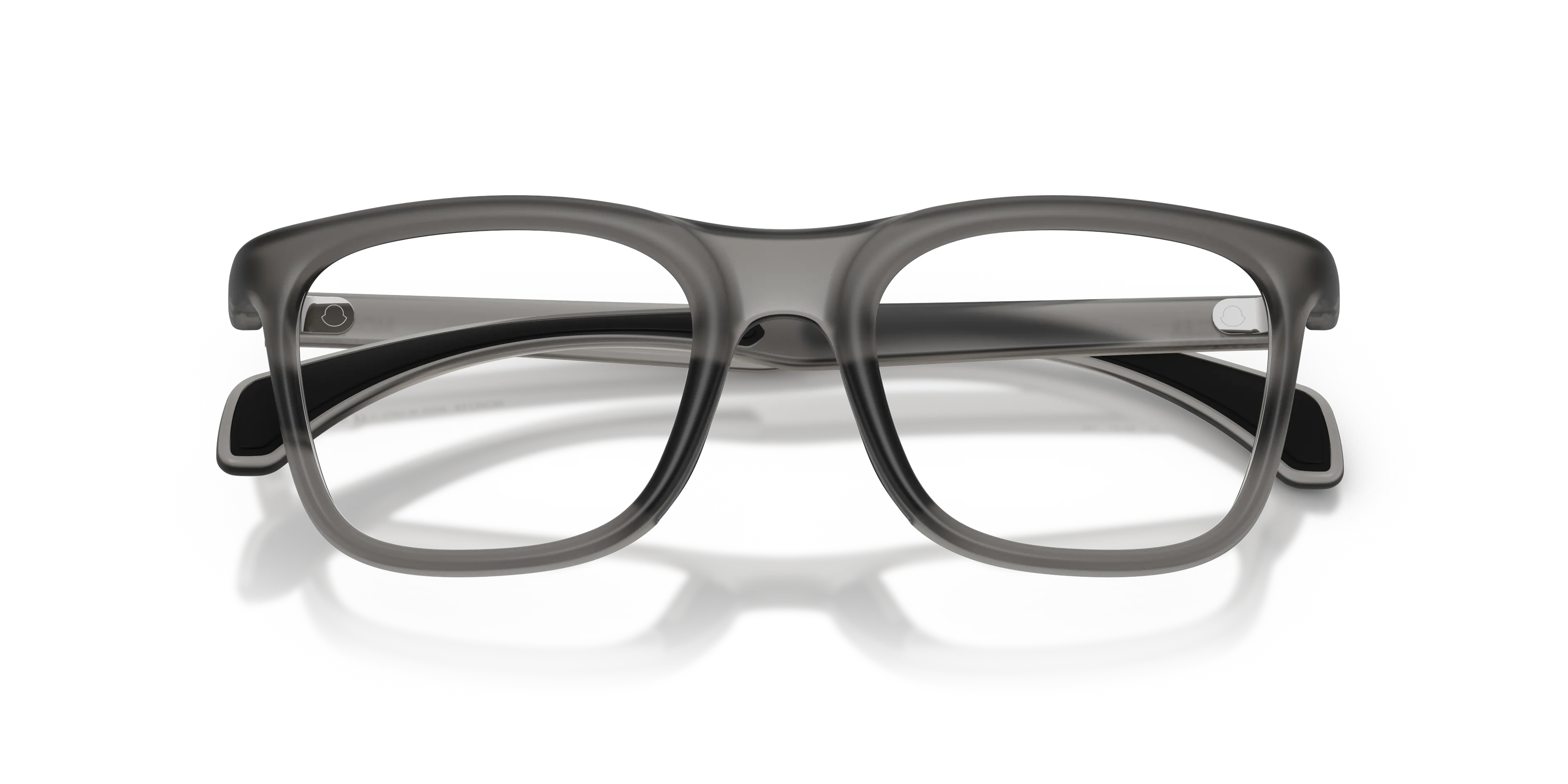 Moncler ME3005U 5003 Montature da vista Iniettato Grigio Trasparente Squadrata Normale - immagine 2