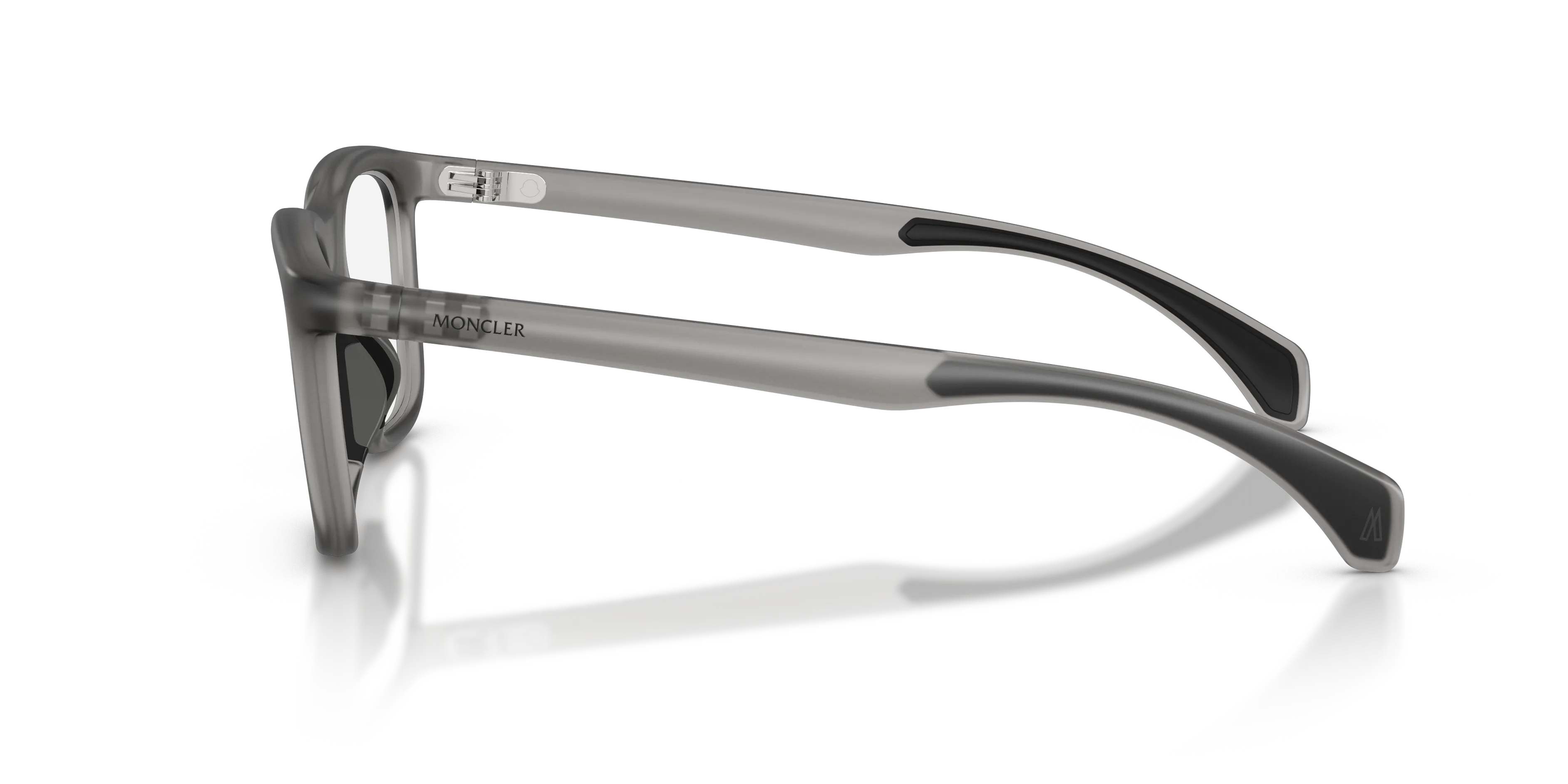Moncler ME3005U 5003 Montature da vista Iniettato Grigio Trasparente Squadrata Normale - immagine 4