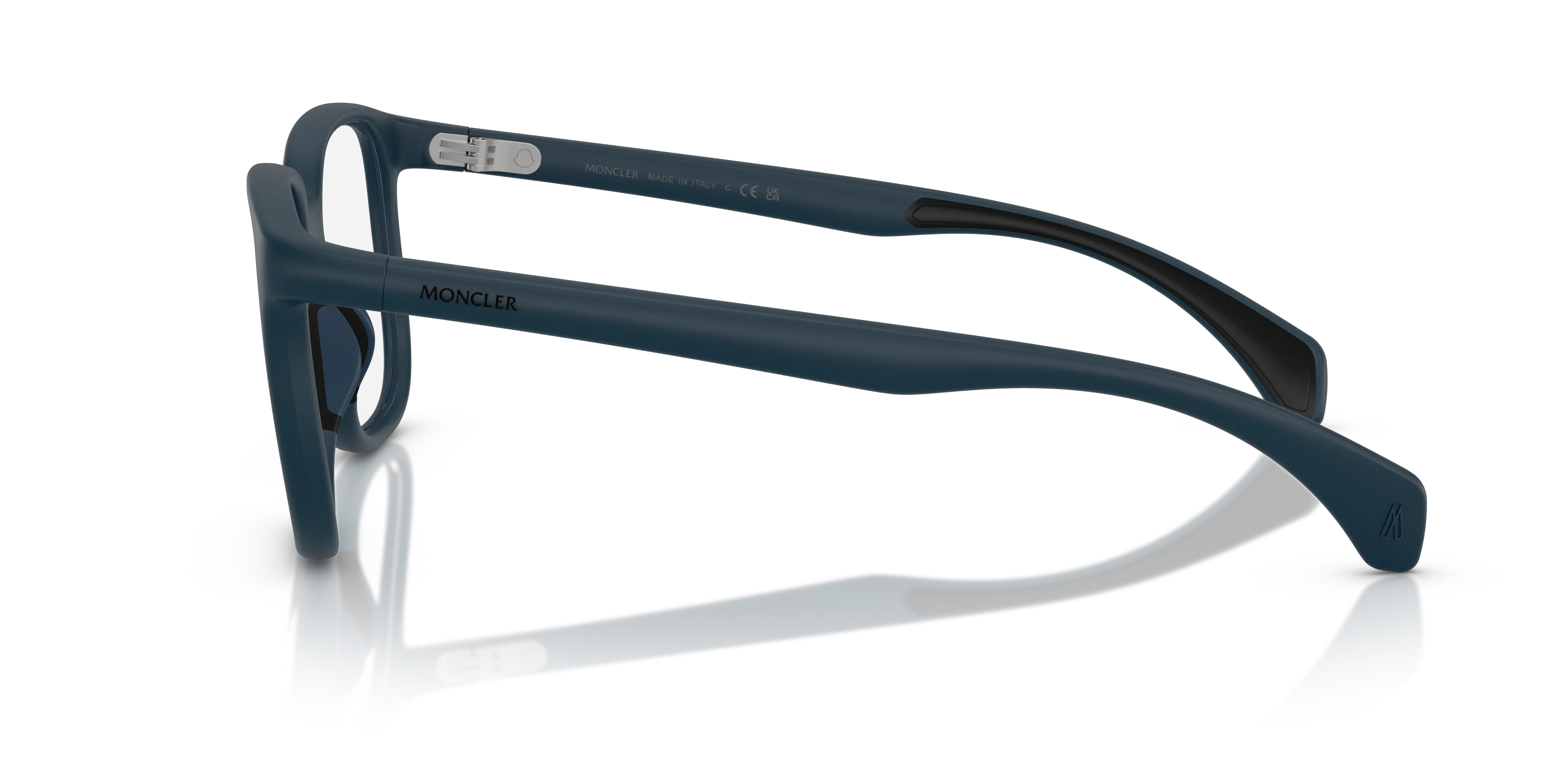 Moncler ME3003 5008 Montature da vista Iniettato Blu Trasparente Squadrata Normale - immagine 4