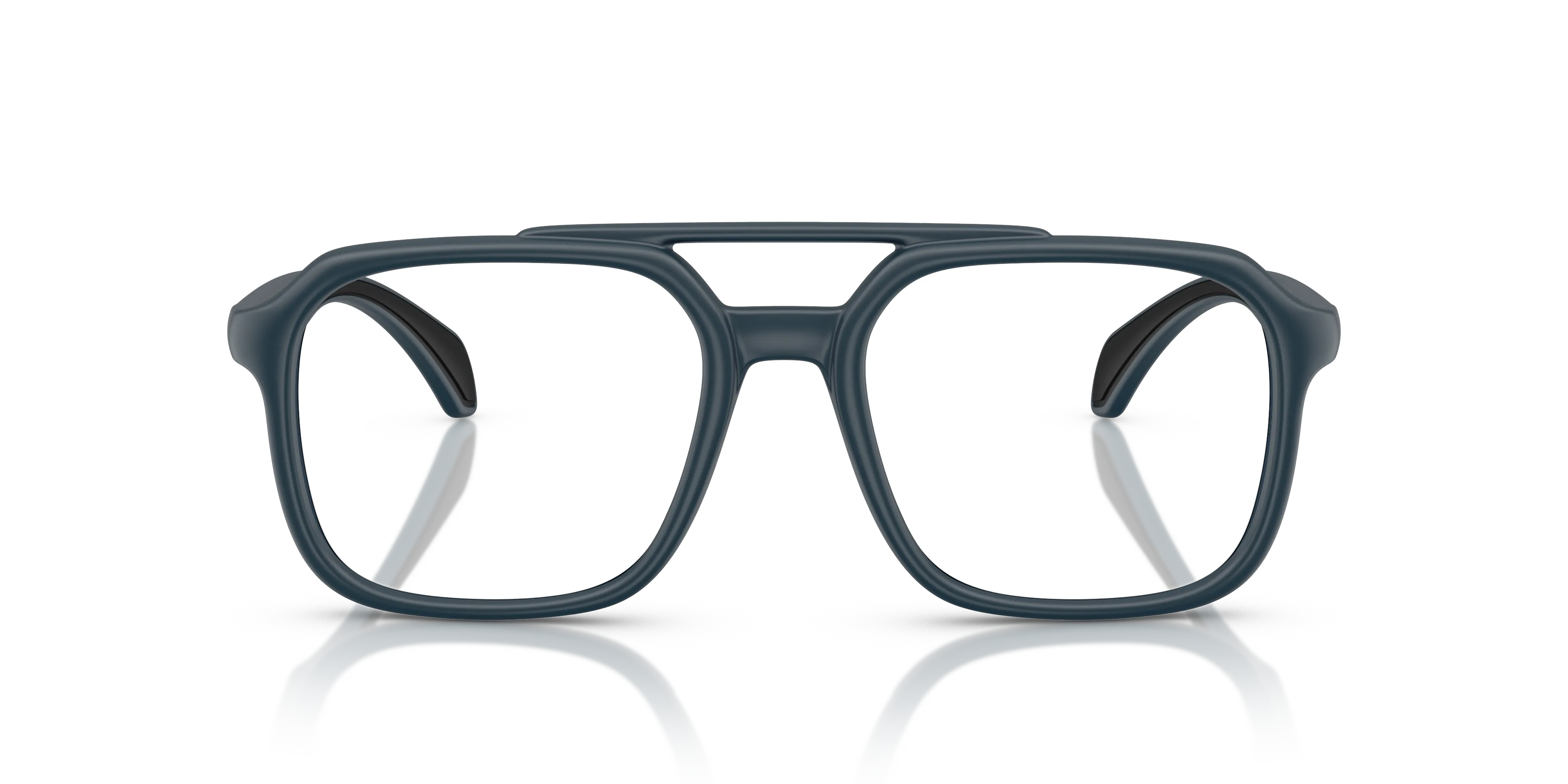 Moncler ME3002 5008 Montature da vista Iniettato Blu Trasparente Squadrata Normale - immagine 3