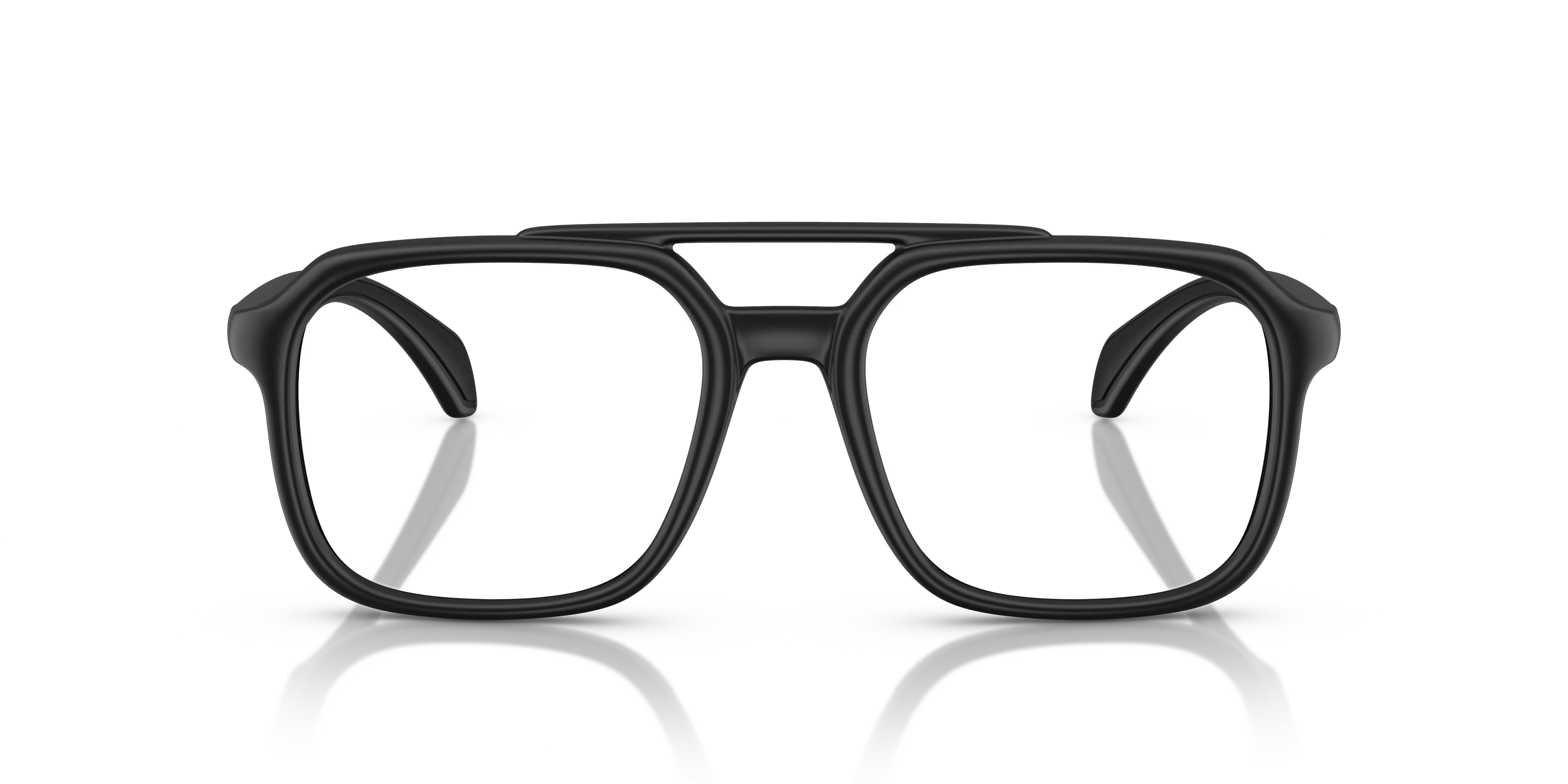 Moncler ME3002 5006 Montature da vista Iniettato Nero Trasparente Squadrata Normale - immagine 3