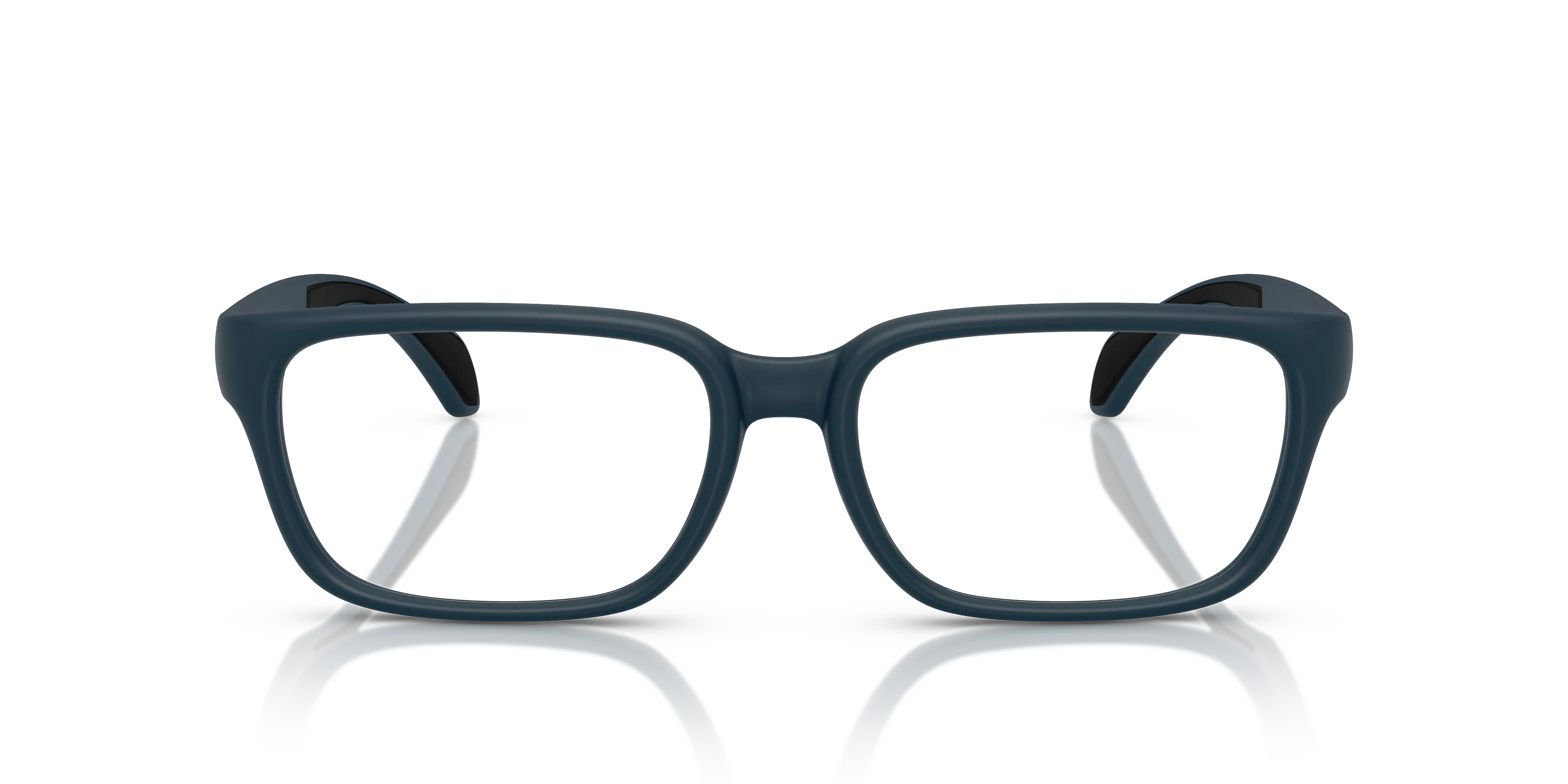 Moncler ME3001 5008 Montature da vista Iniettato Blu Trasparente Squadrata Normale - immagine 3