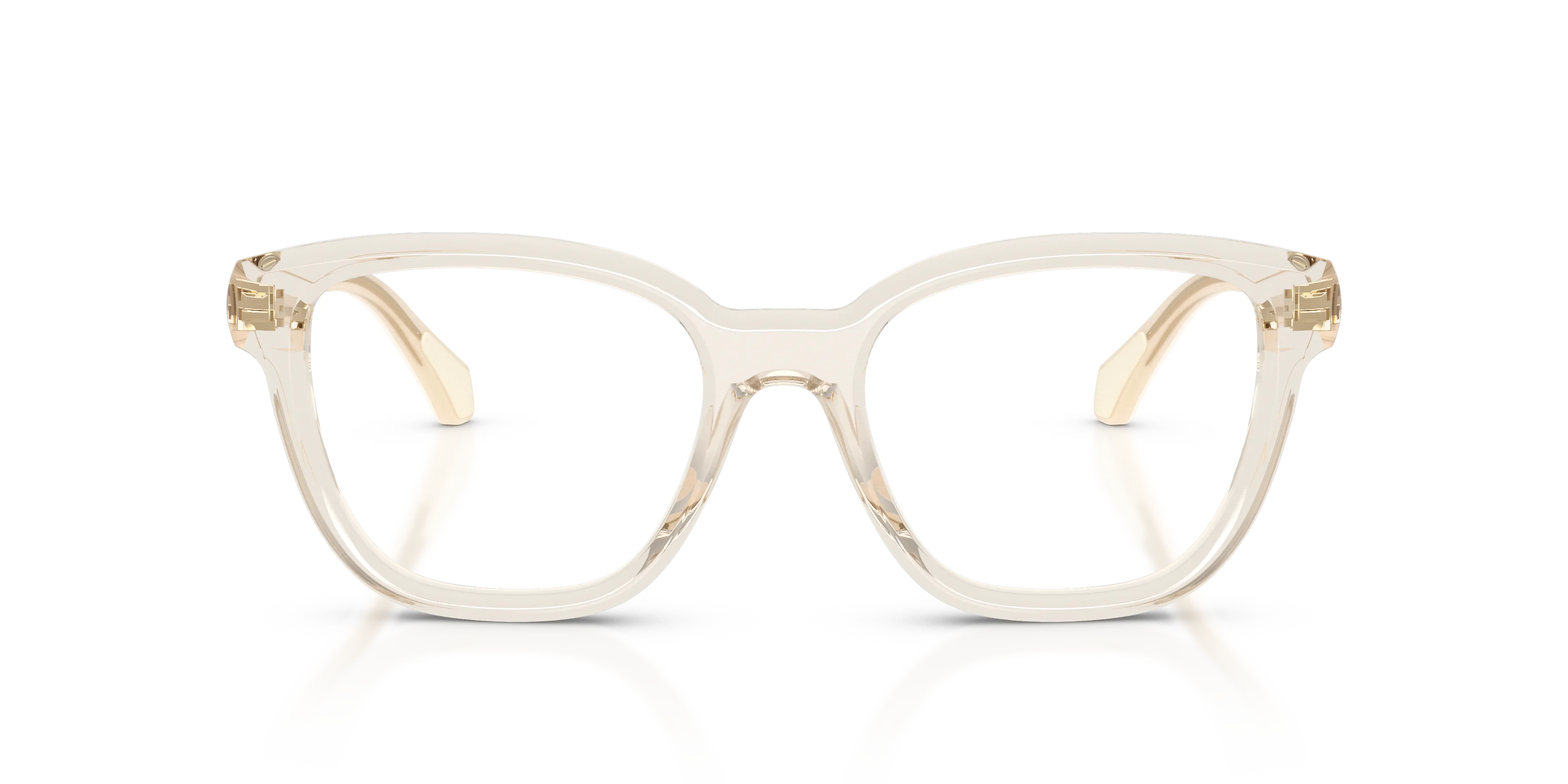 Moncler ME2028 3003 Montature da vista Acetato Bianco Trasparente Pillow Normale - immagine 3
