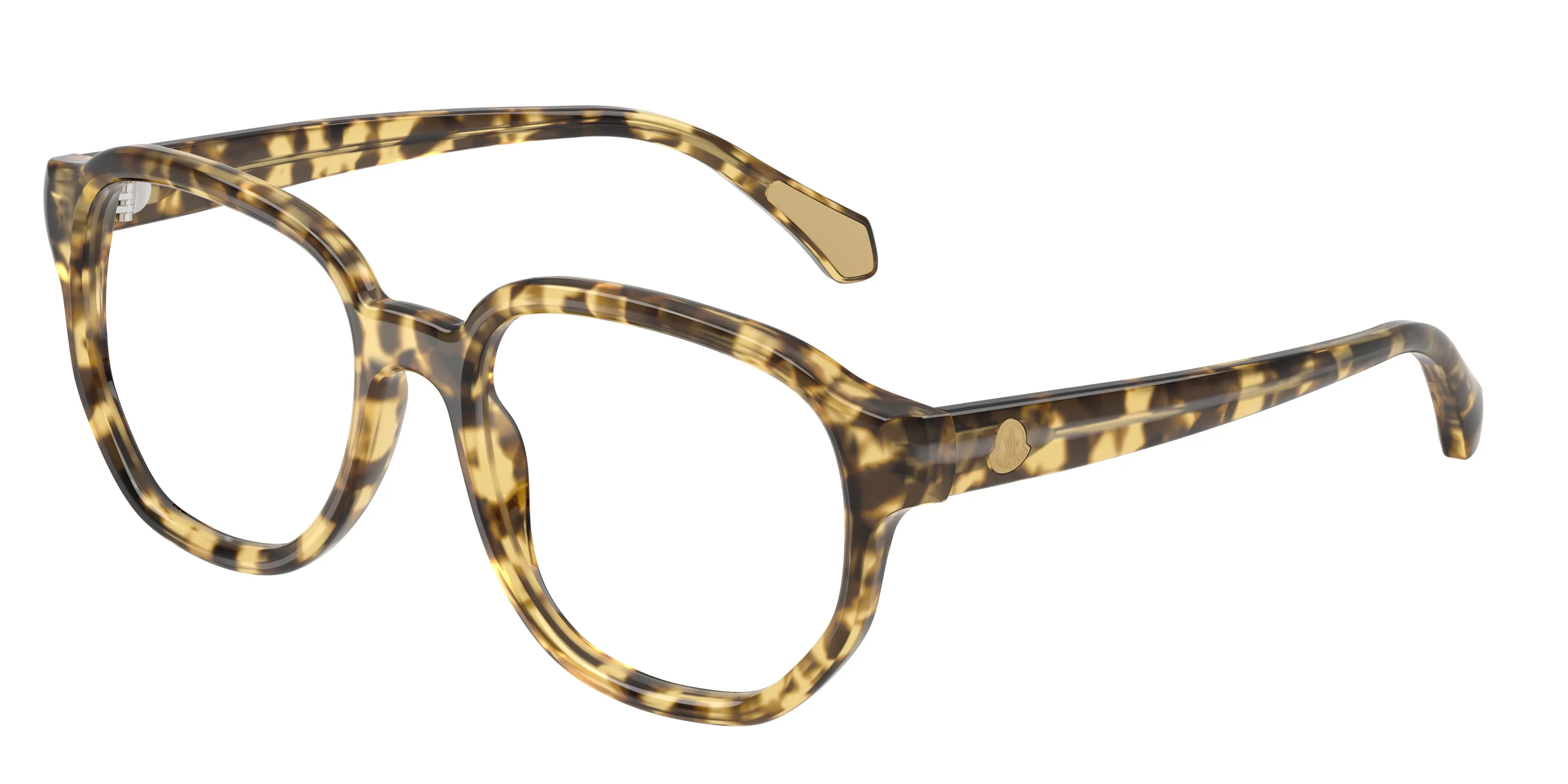 Moncler ME2027 3046 Montature da vista Acetato Tartaruga Trasparente Pillow Normale - immagine 1