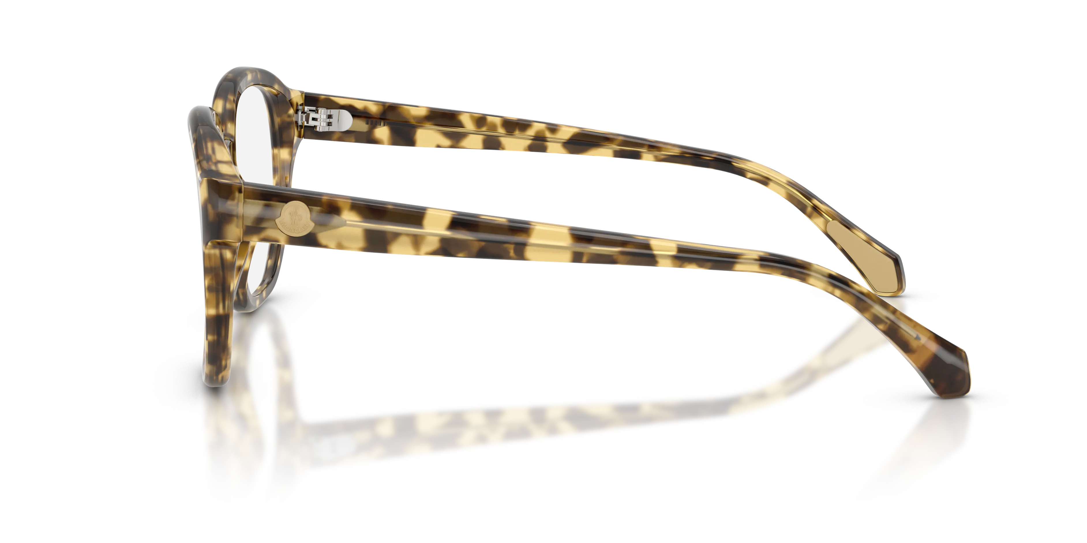 Moncler ME2027 3046 Montature da vista Acetato Tartaruga Trasparente Pillow Normale - immagine 4