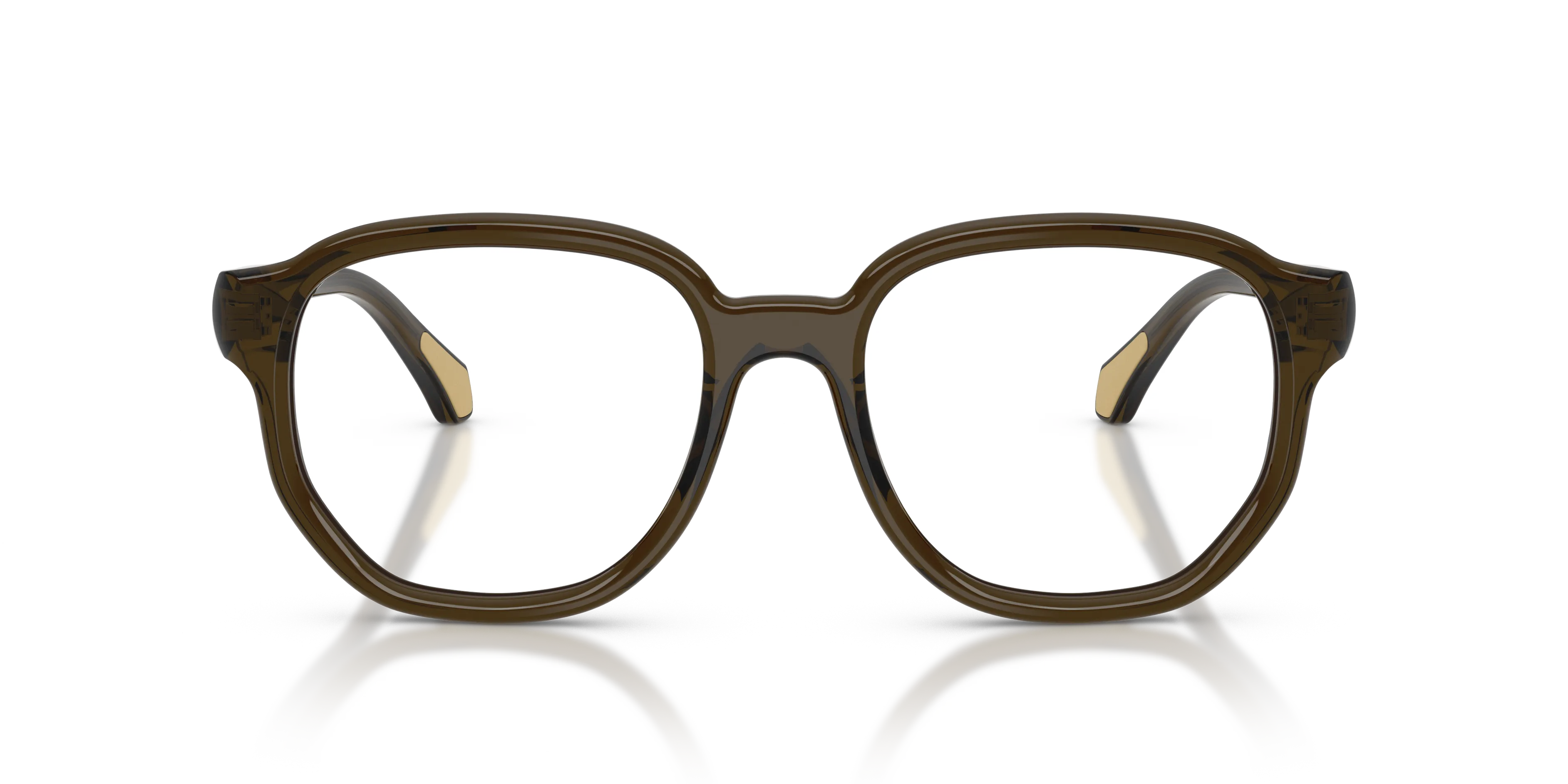 Moncler ME2027 3043 Montature da vista Acetato Verde Trasparente Pillow Normale - immagine 3
