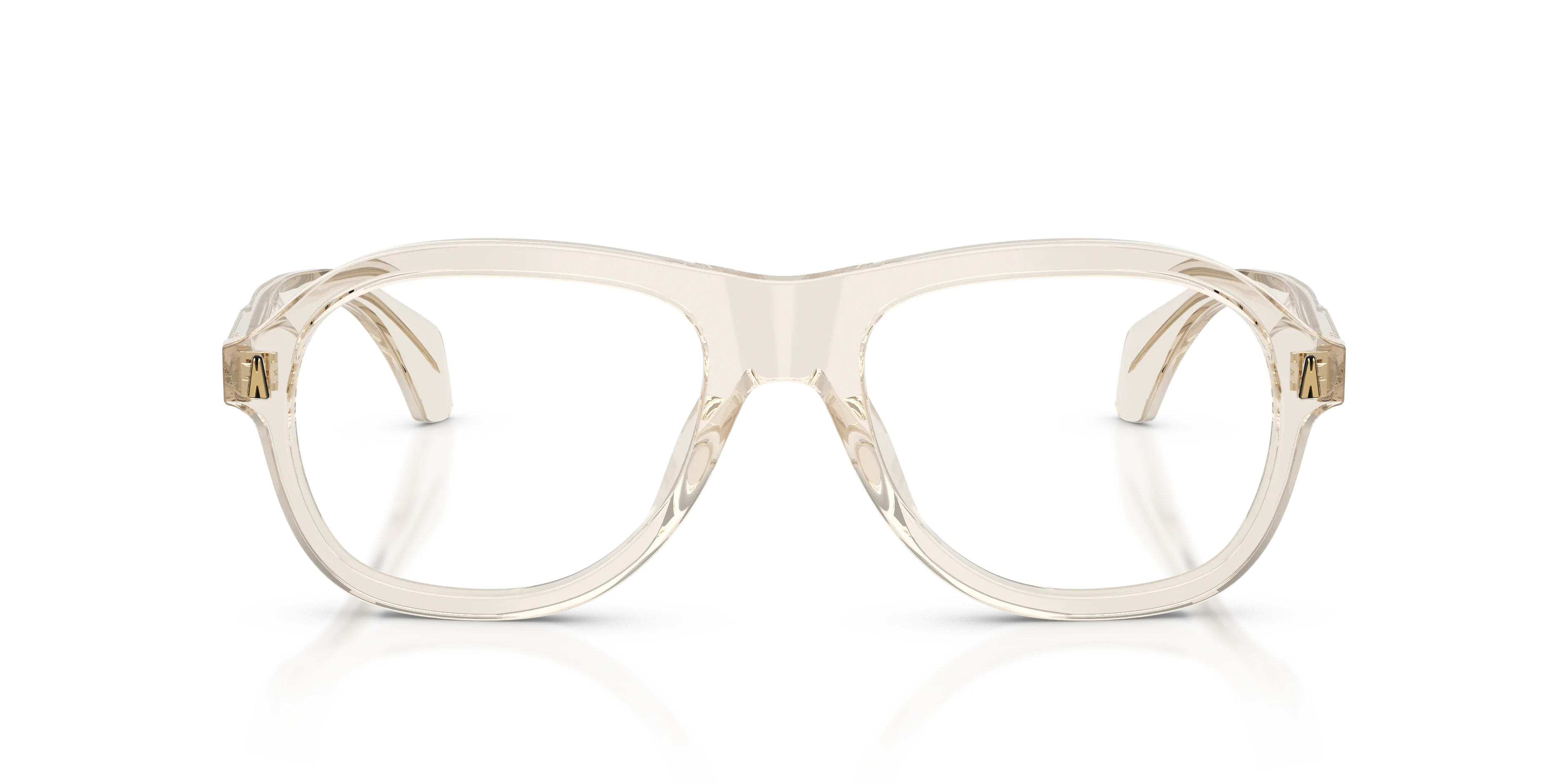Moncler ME2025U 3003 Montature da vista Acetato Bianco Trasparente Pillow Normale - immagine 3