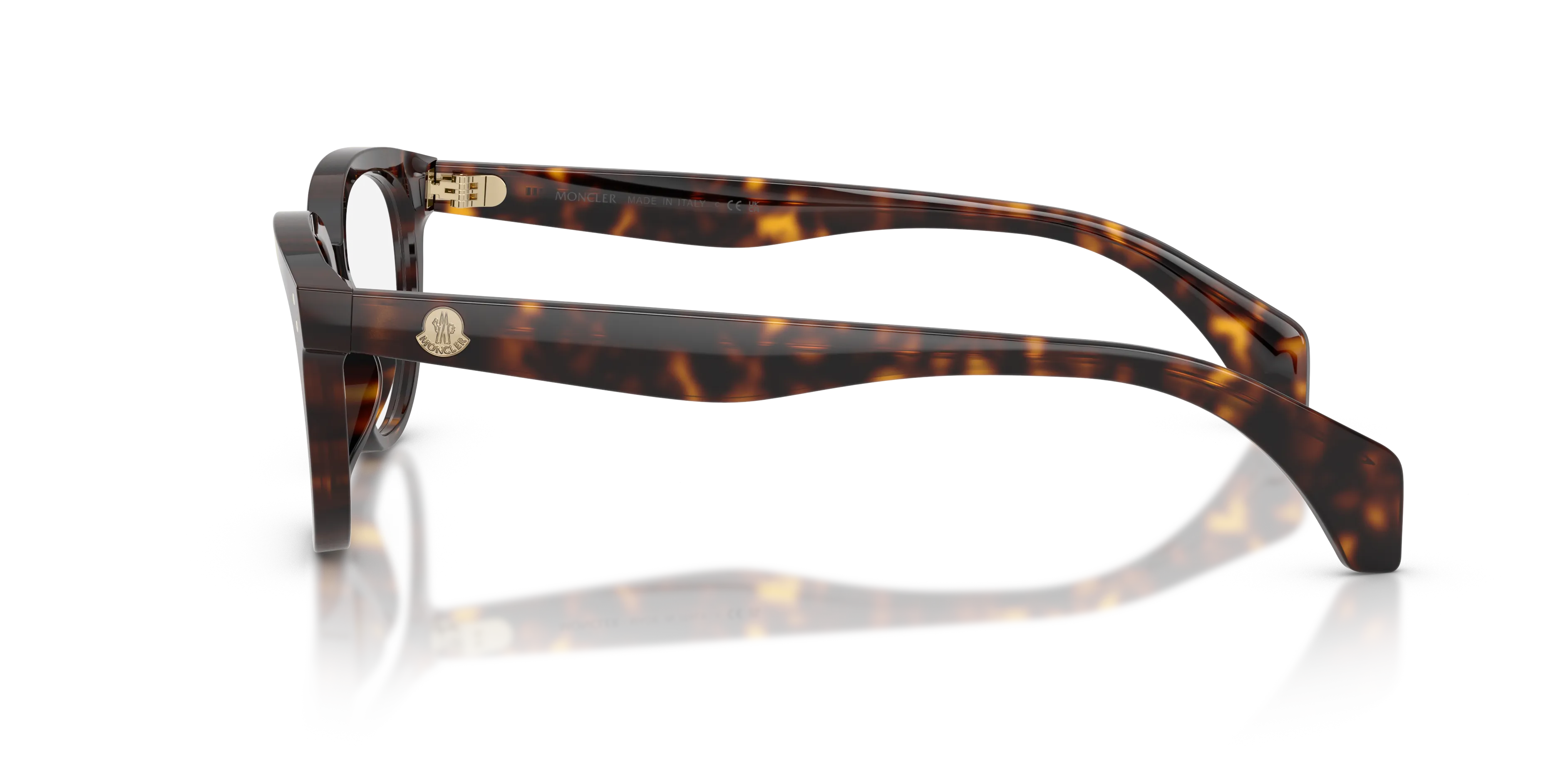 Moncler ME2024U 3002 Montature da vista Acetato Tartaruga Trasparente Pillow Normale - immagine 4