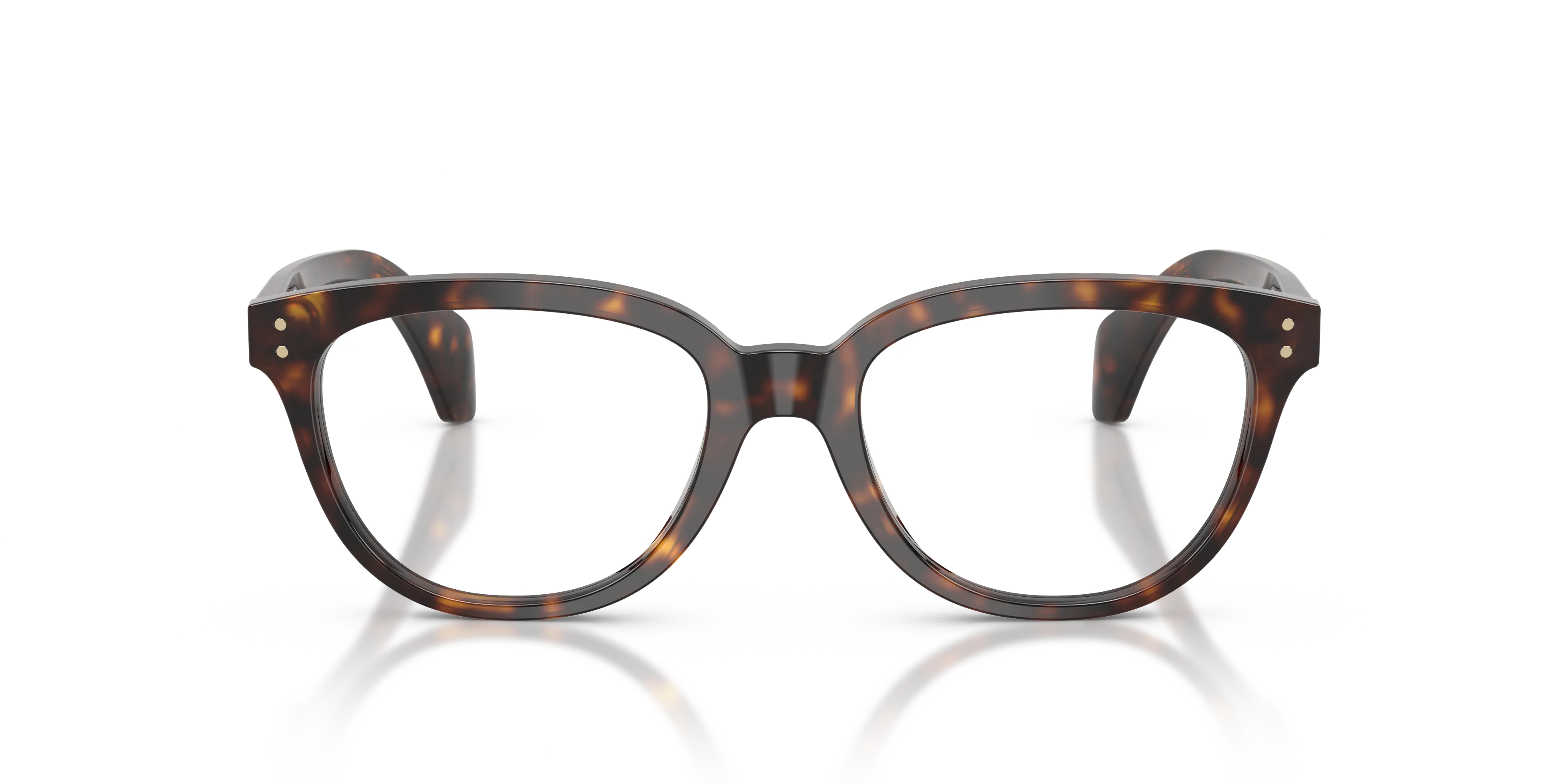 Moncler ME2024U 3002 Montature da vista Acetato Tartaruga Trasparente Pillow Normale - immagine 3