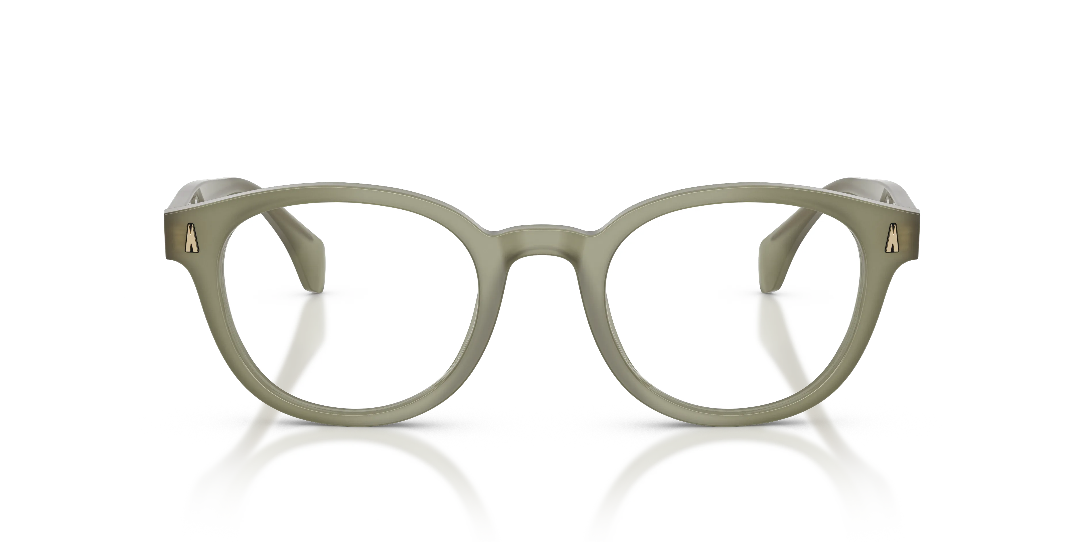 Moncler ME2020 3024 Montature da vista Acetato Verde Trasparente Rotonda Normale - immagine 3