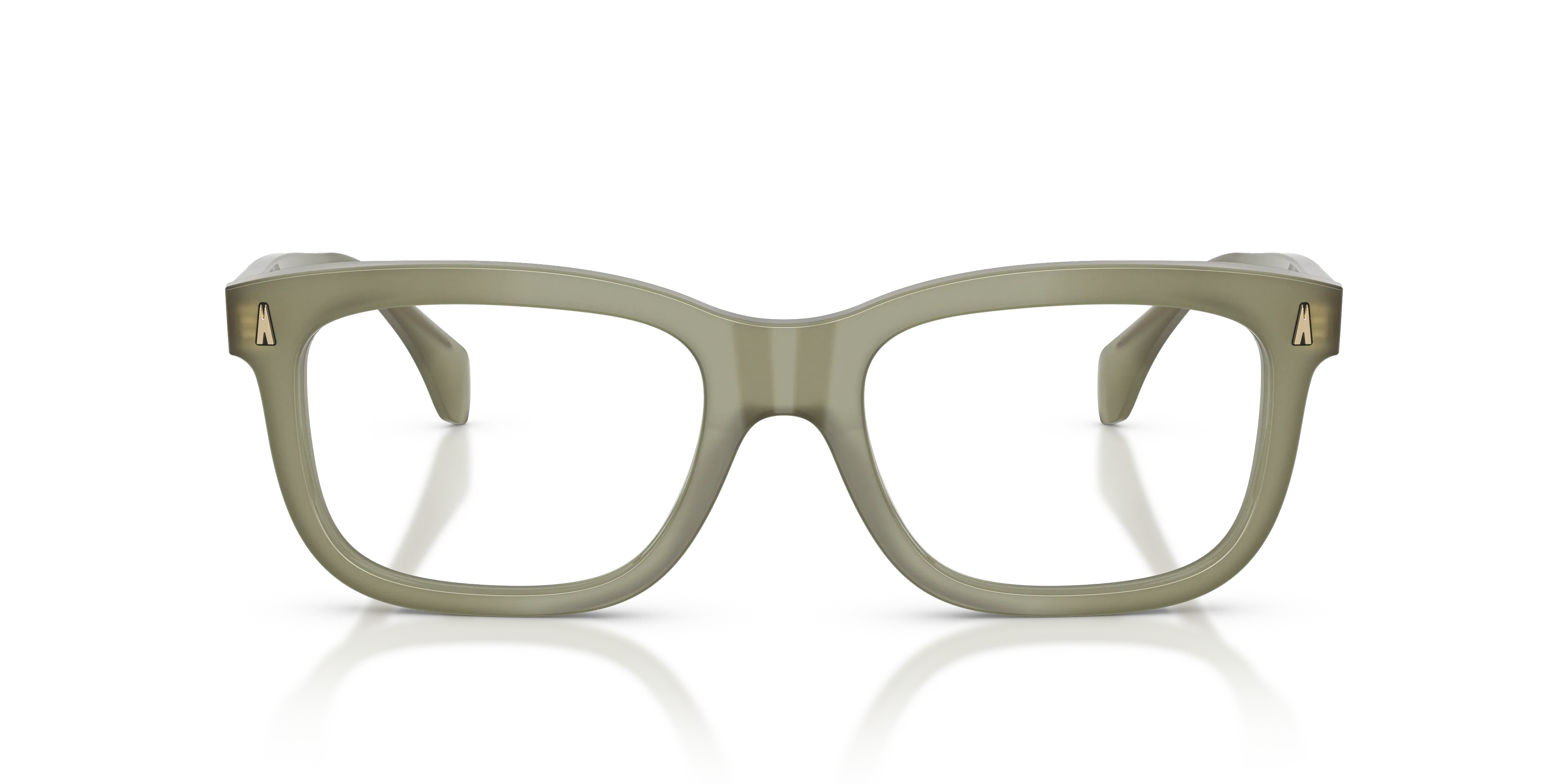 Moncler ME2019 3024 Montature da vista Acetato Verde Trasparente Squadrata Normale - immagine 3