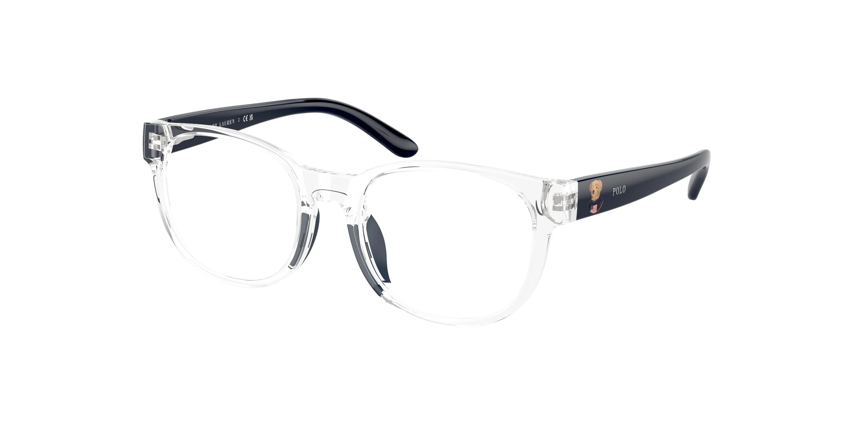 Polo Ralph Lauren PP8549U 5869 Montature da vista Iniettato Trasparente Rotonda Normale - immagine 1