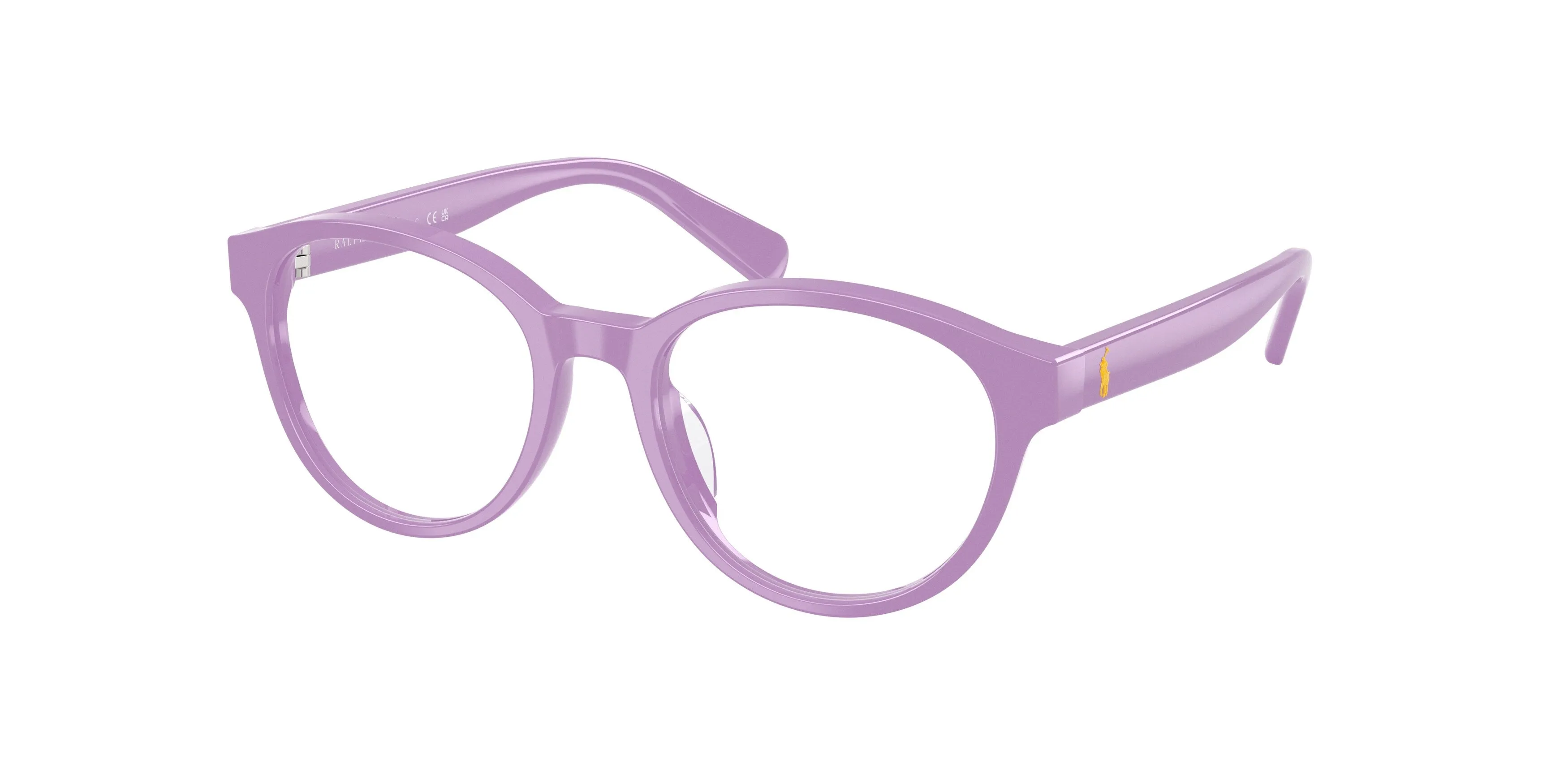 Polo Ralph Lauren PP8546U 6325 Montature da vista Acetato Viola Rotonda Normale - immagine 1