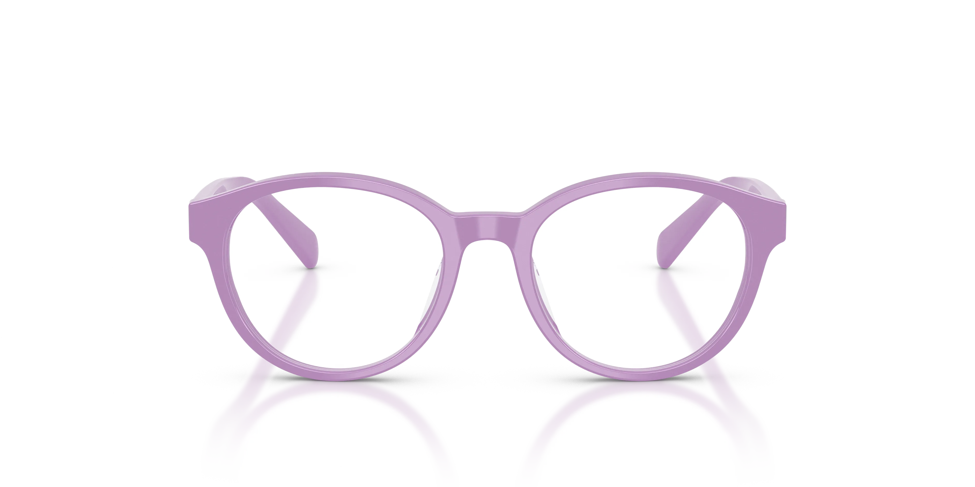 Polo Ralph Lauren PP8546U 6325 Montature da vista Acetato Viola Rotonda Normale - immagine 3