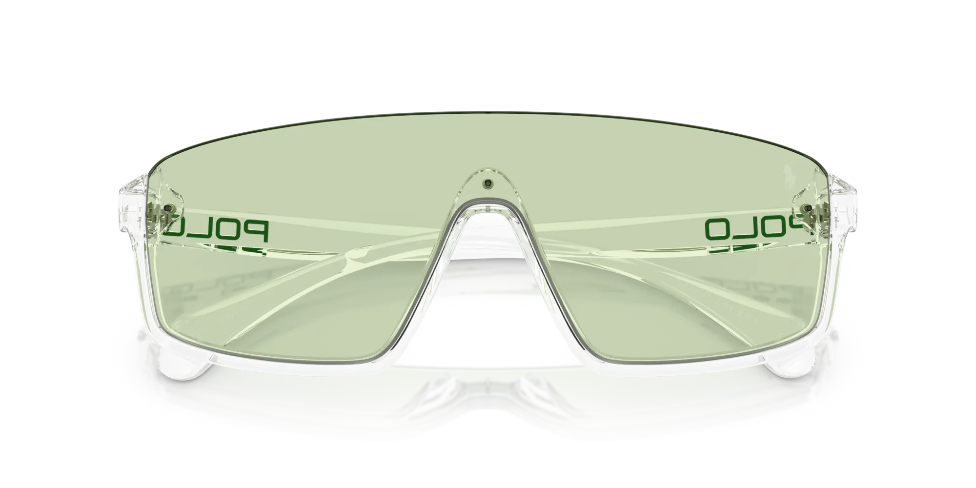 Polo Ralph Lauren PH4211U 586982 Occhiali da sole Iniettato Trasparente Verde Geometrica Normale - immagine 2