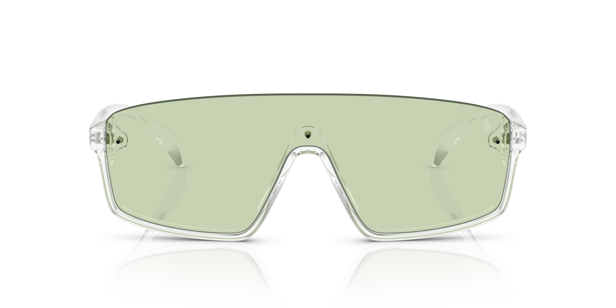 Polo Ralph Lauren PH4211U 586982 Occhiali da sole Iniettato Trasparente Verde Geometrica Normale - immagine 3