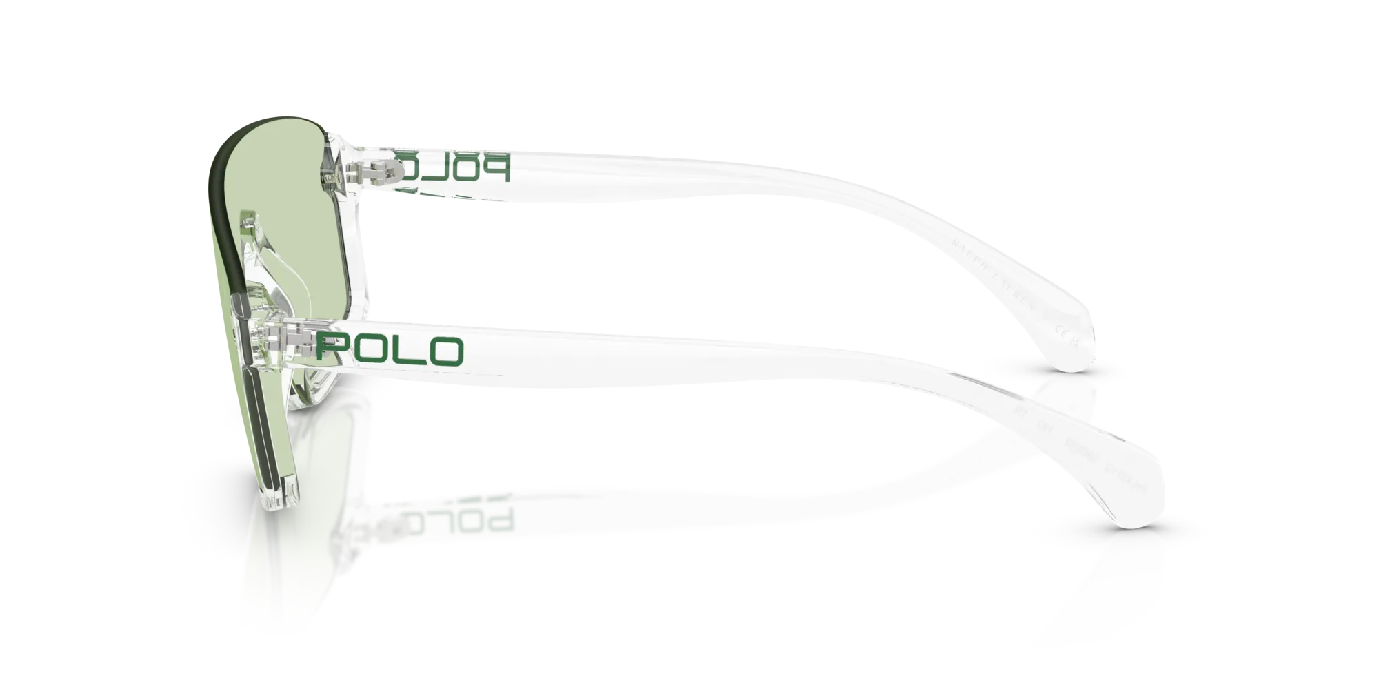 Polo Ralph Lauren PH4211U 586982 Occhiali da sole Iniettato Trasparente Verde Geometrica Normale - immagine 4